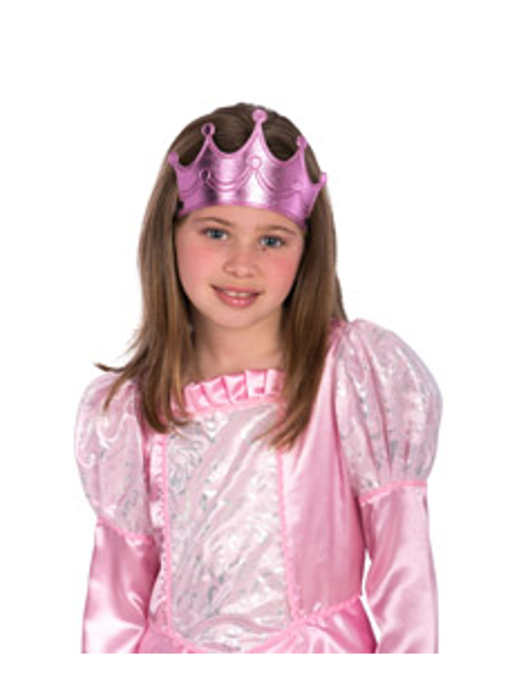 Couronne de princesse rose fille