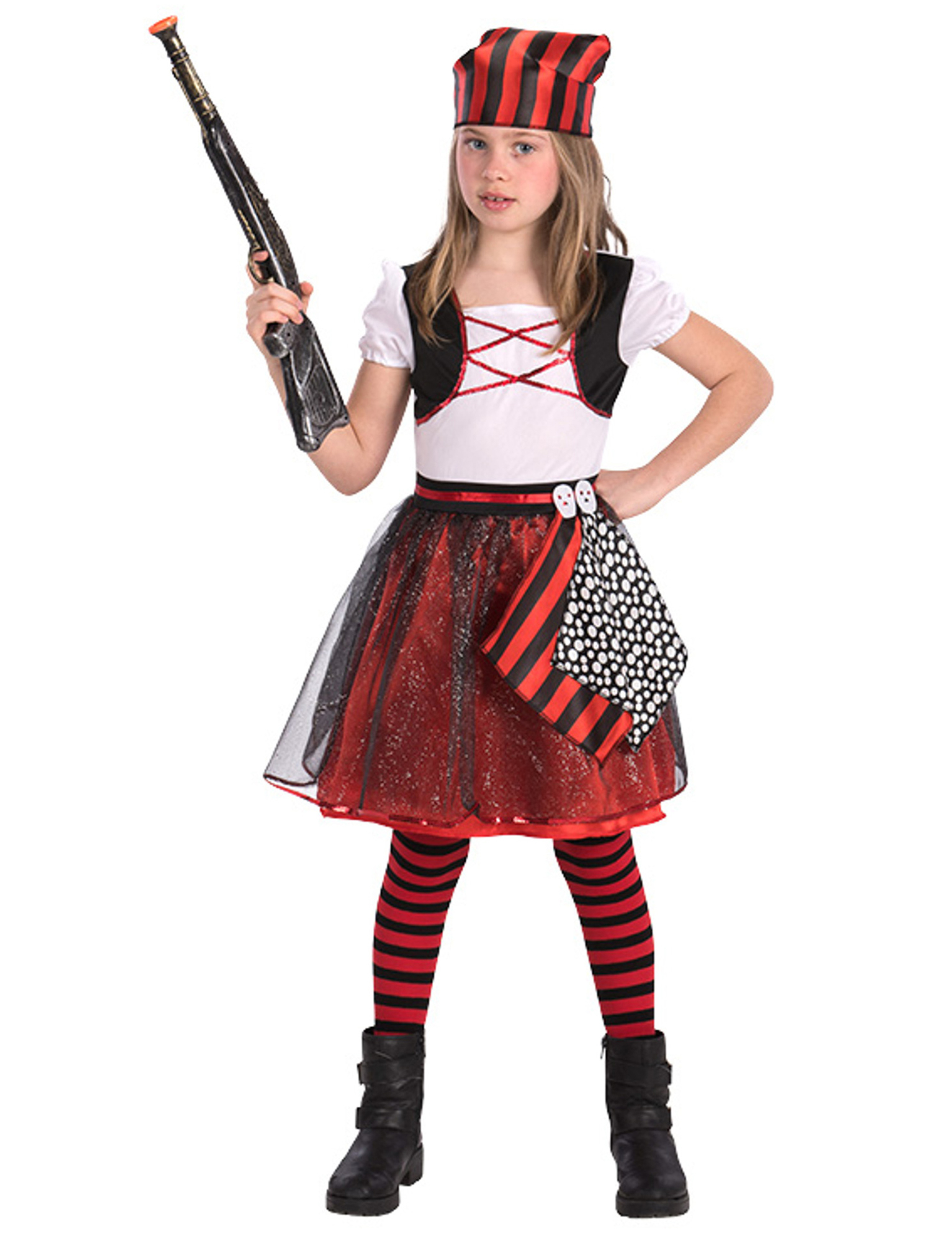 Déguisement pirate à sequins fille
