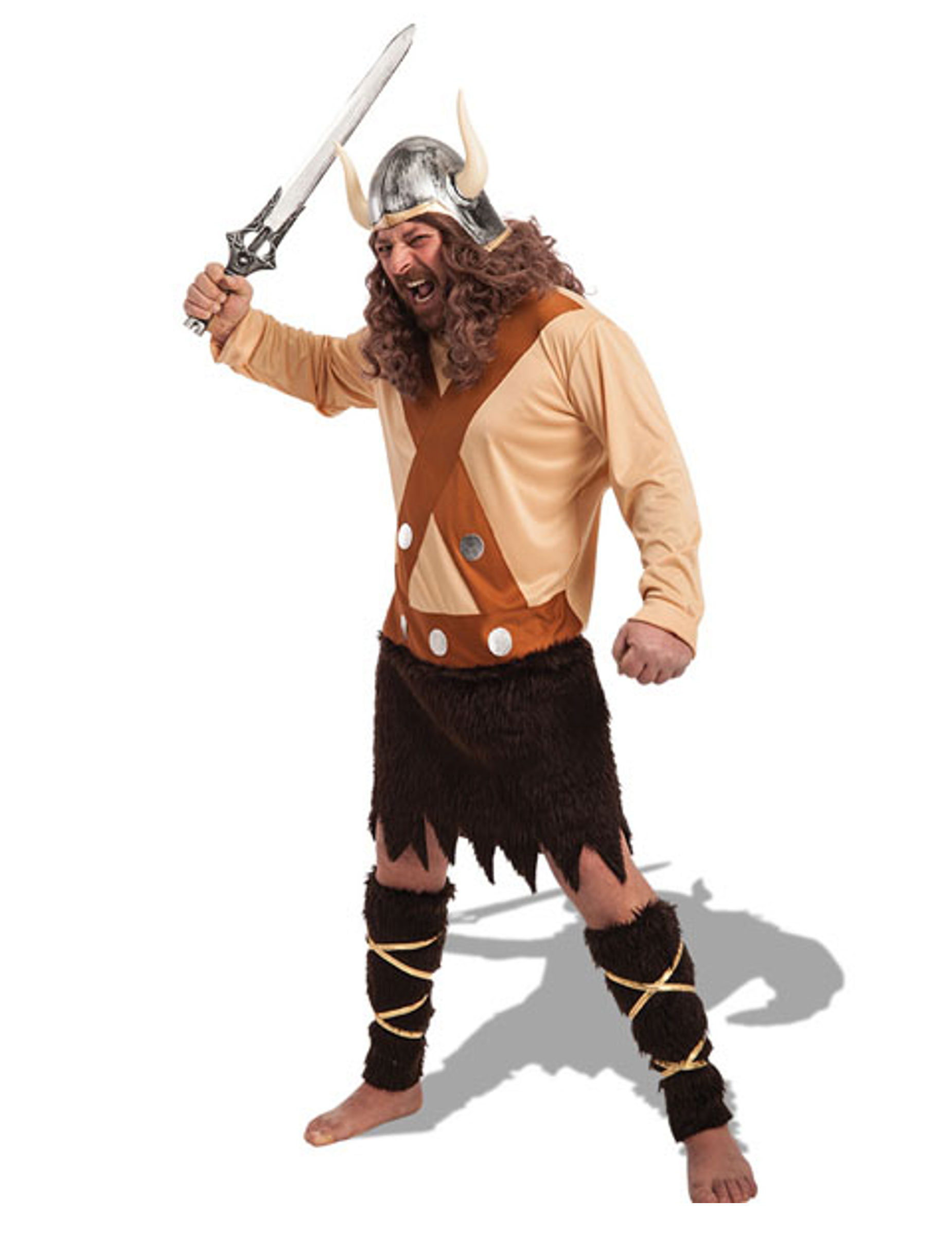 Déguisement viking avec guêtres homme
