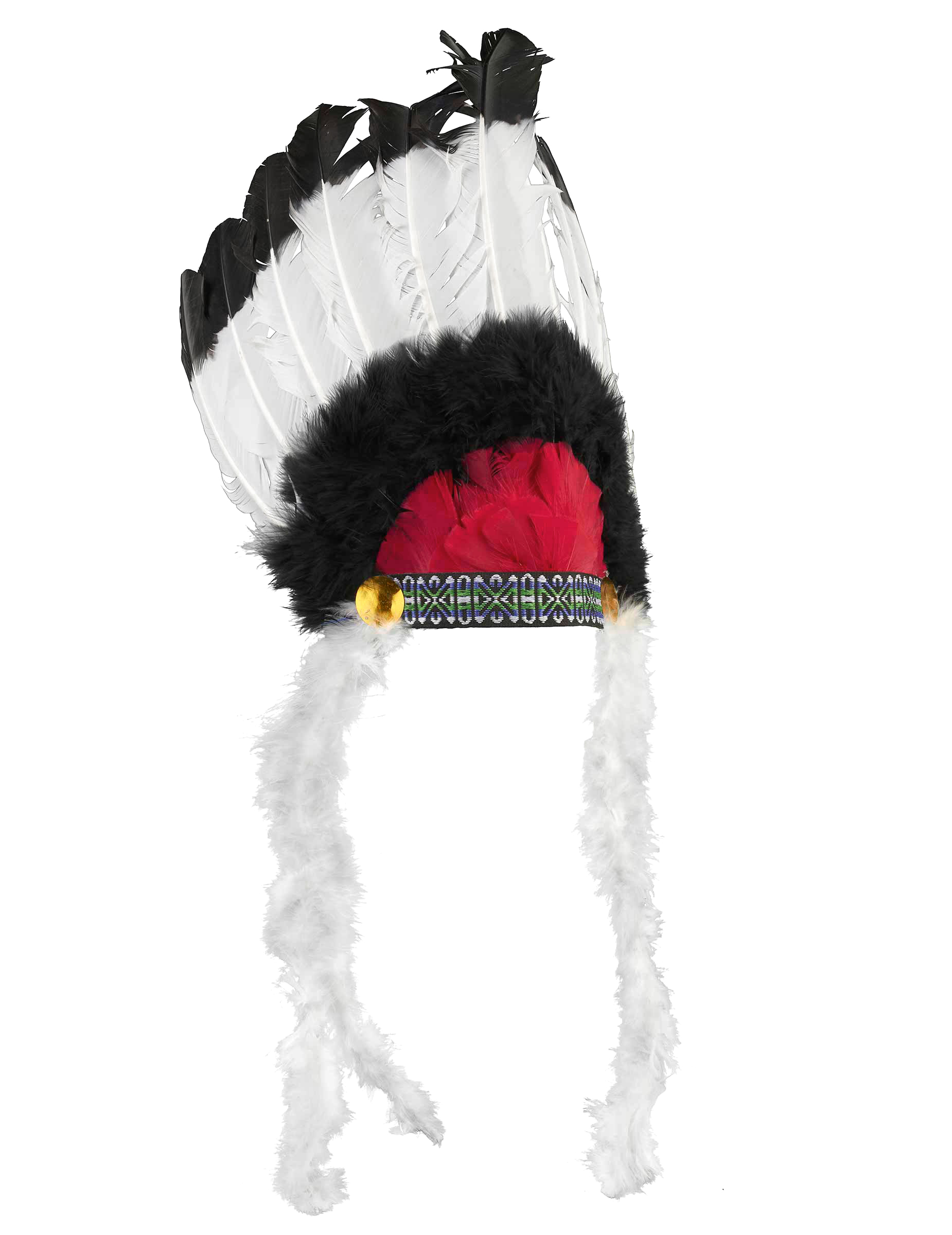 Coiffe indien avec plumes adulte