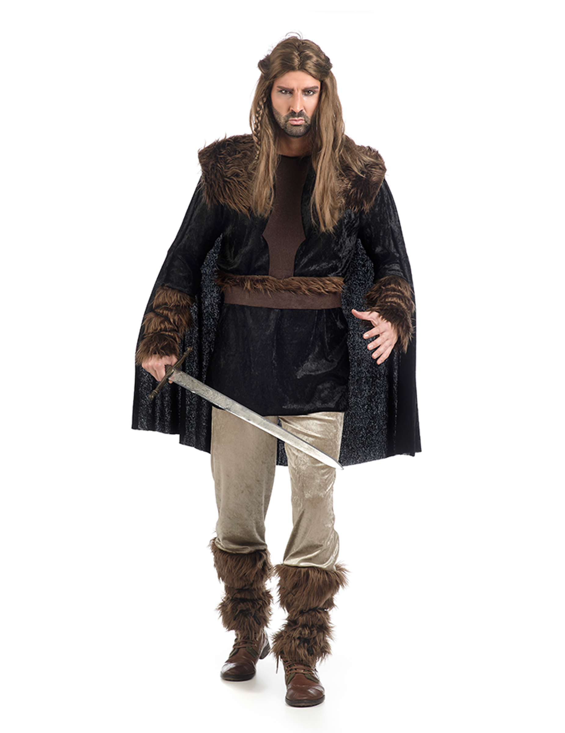 Déguisement guerrier médiéval homme