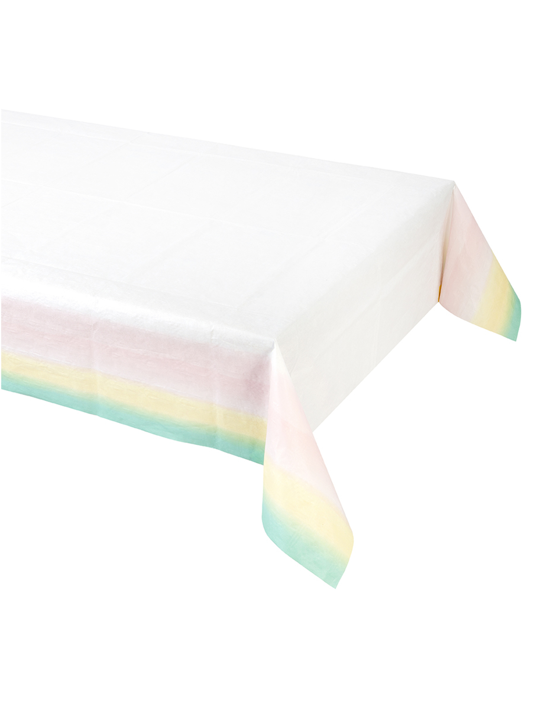Nappe pastel en plastique 180 x 120 cm