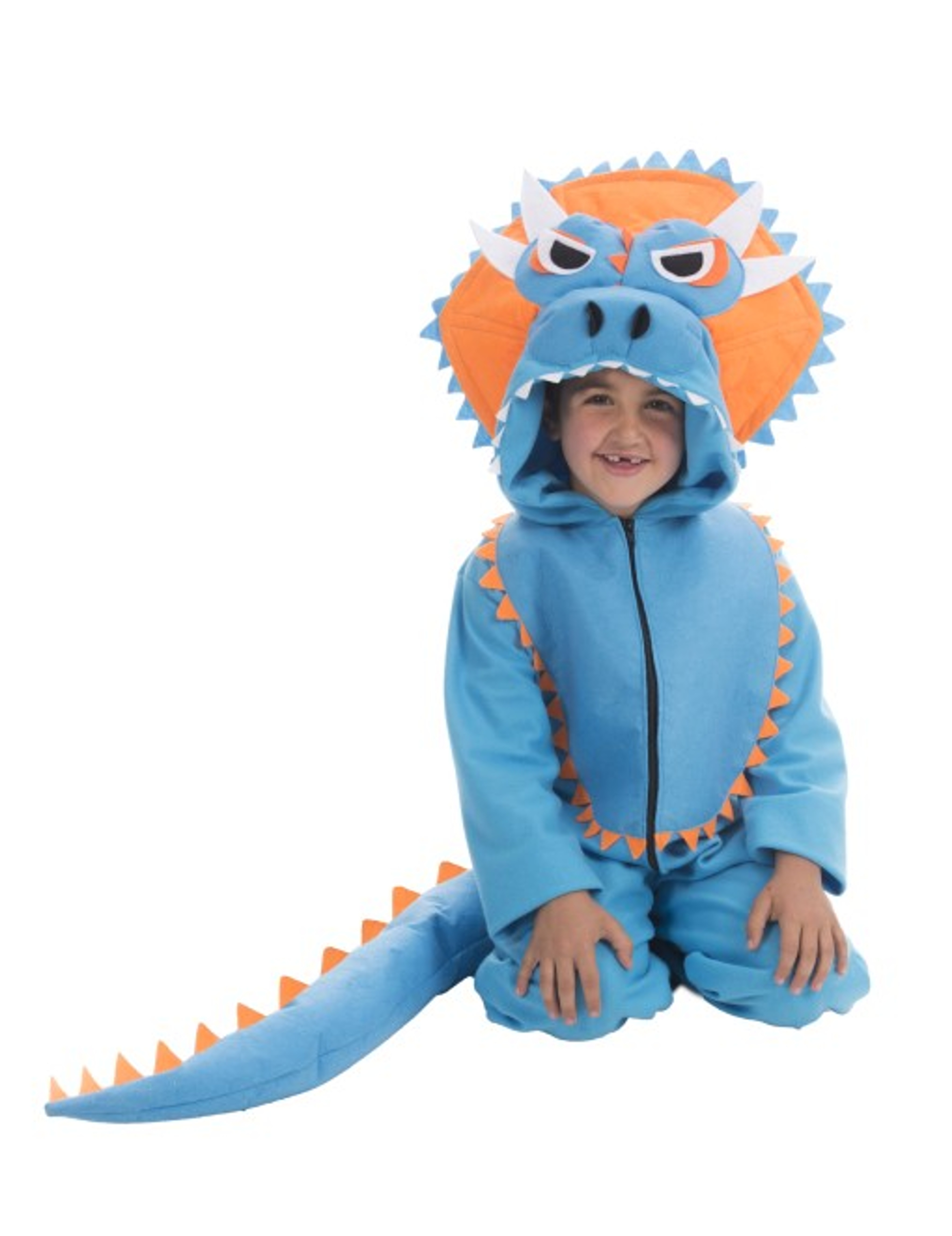 Déguisement dinosaure bleu enfant