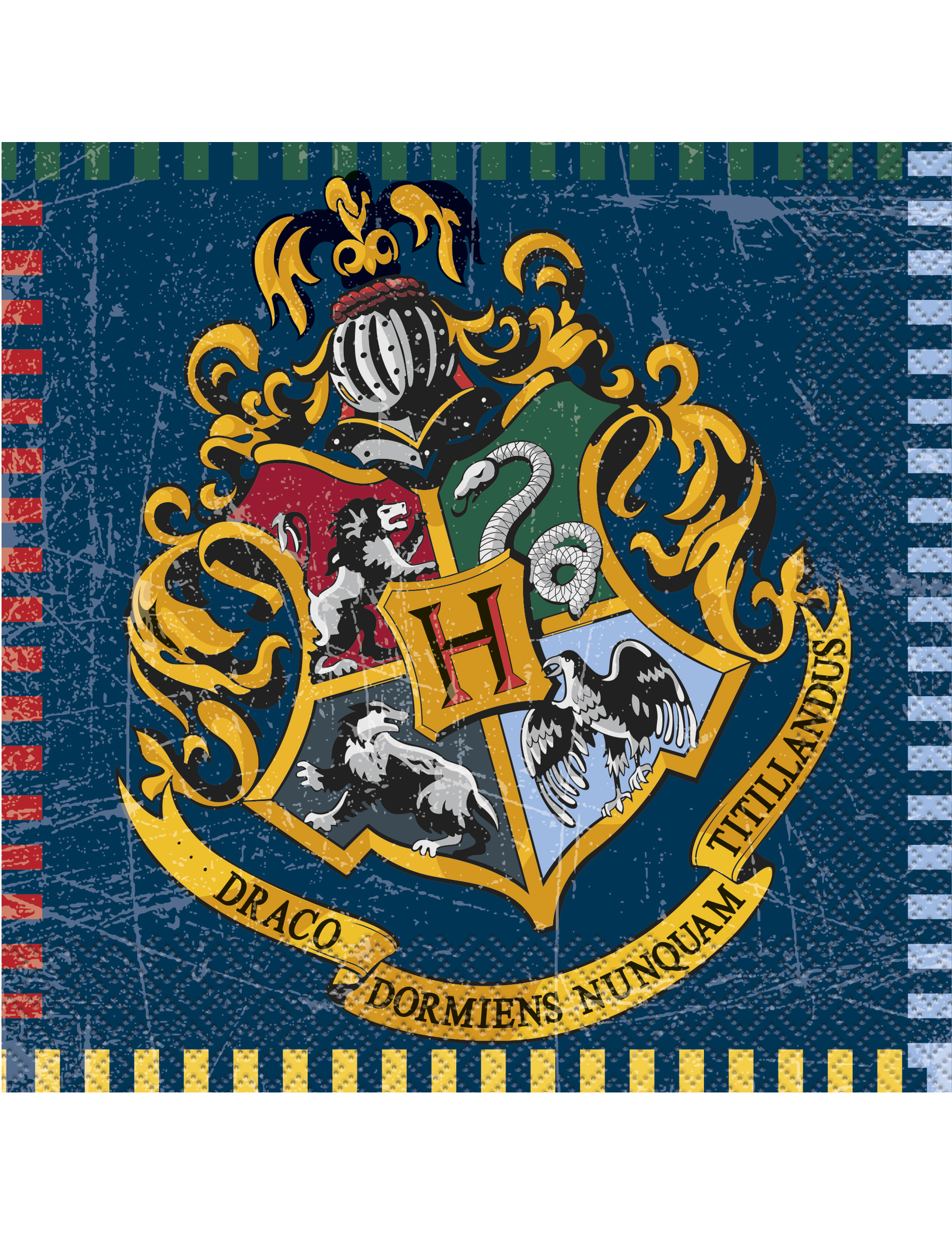 16 Serviettes en papier Harry Potter  33 x 33 cm