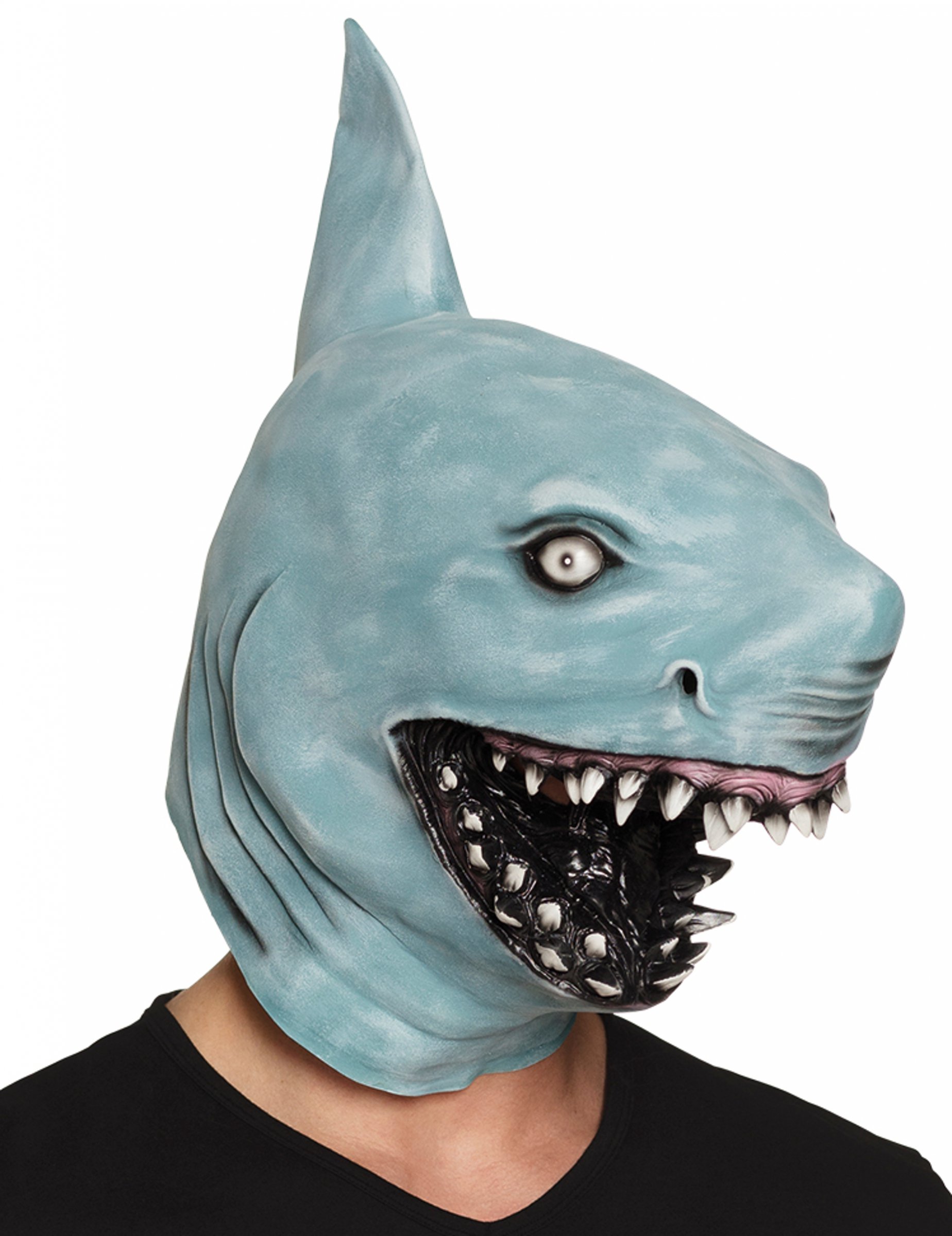 Masque requin en latex adulte