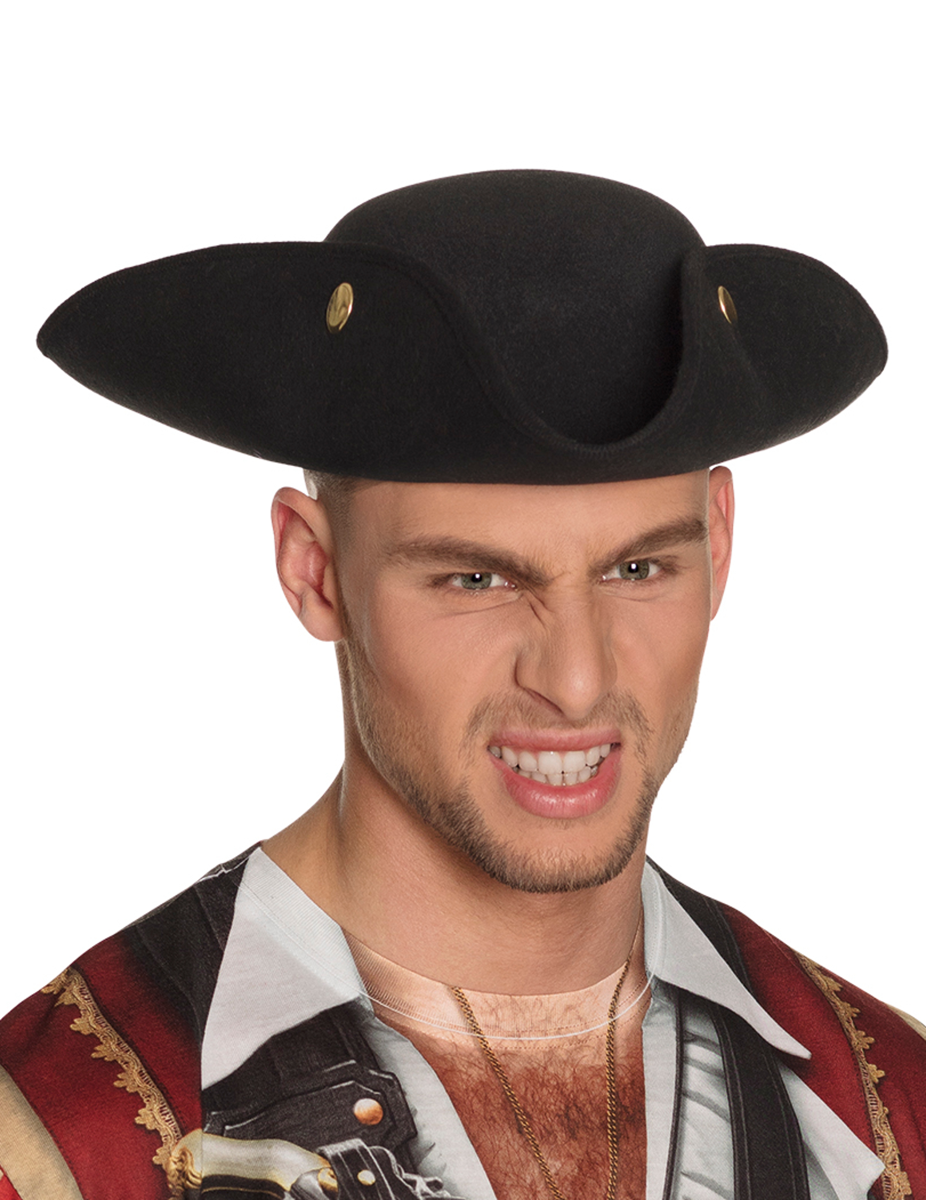 Tricorne noir adulte