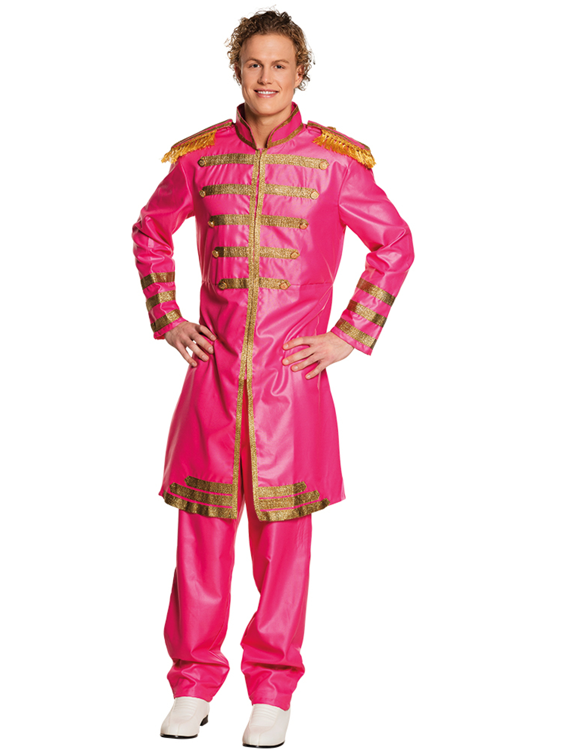 Déguisement pop rose adulte