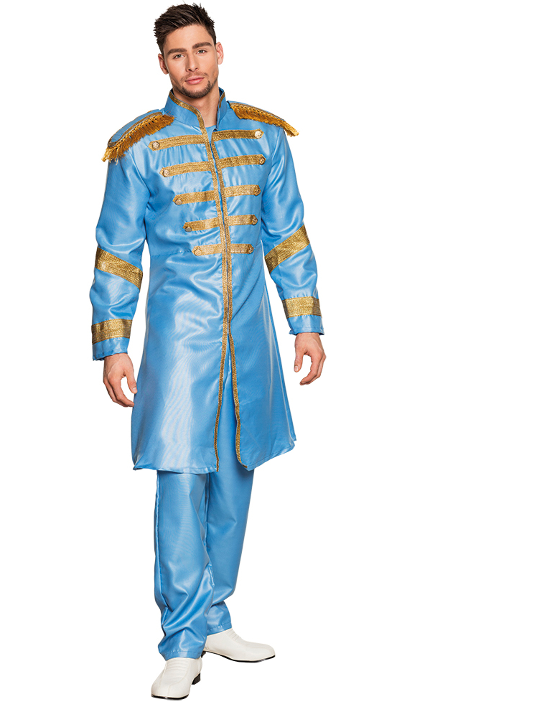 Déguisement pop bleu adulte