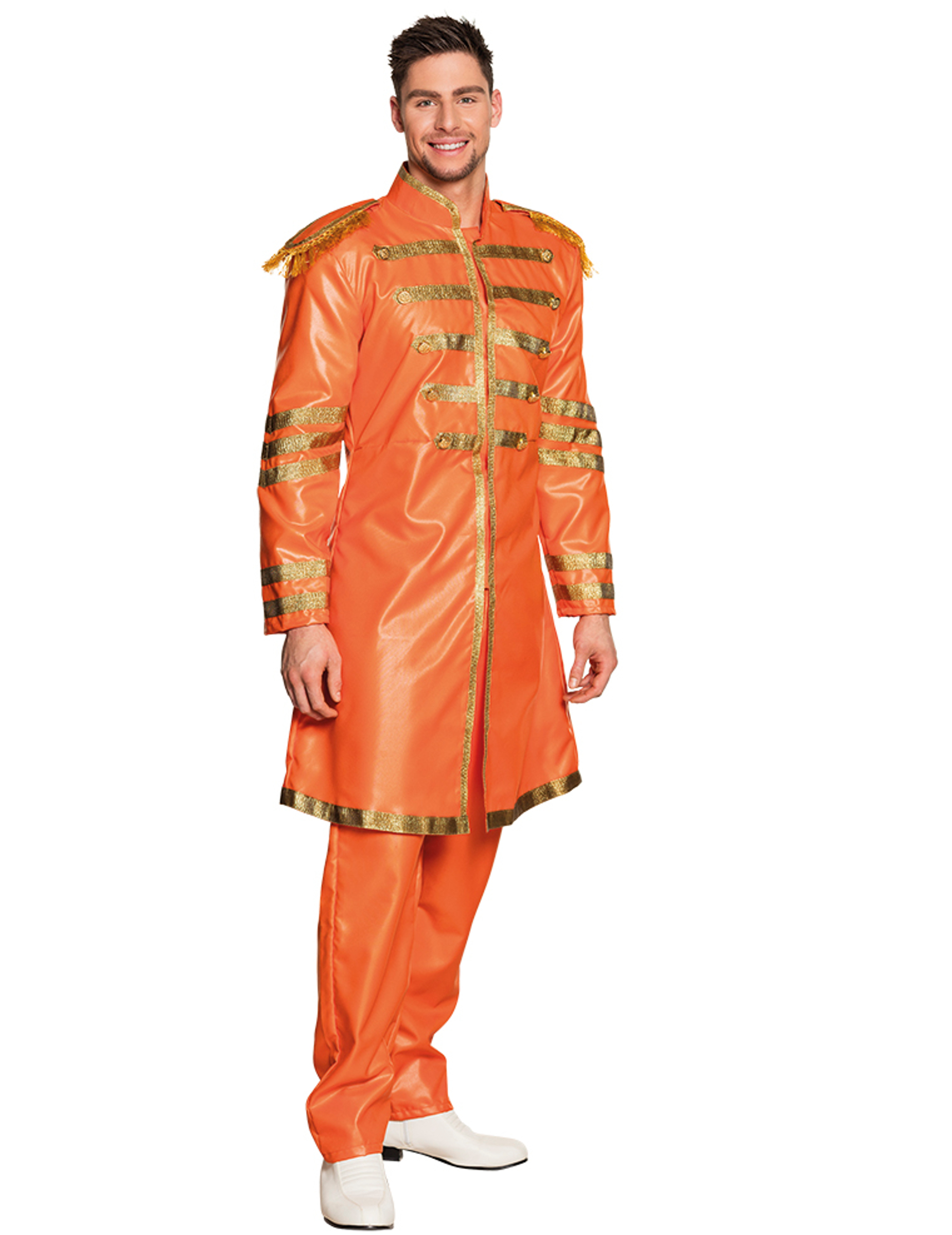 Déguisement pop orange adulte
