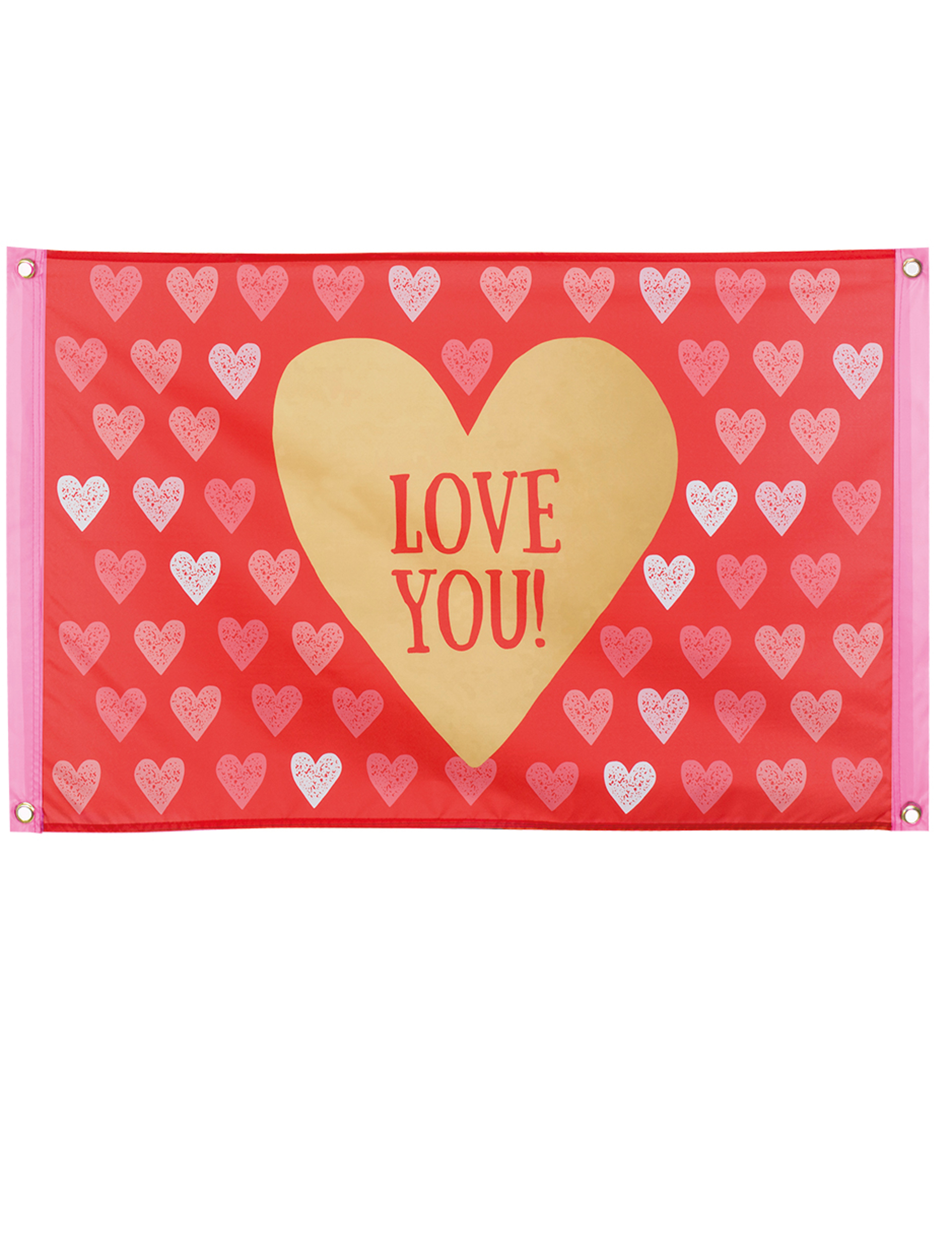 Drapeau Love you 60 x 90 cm