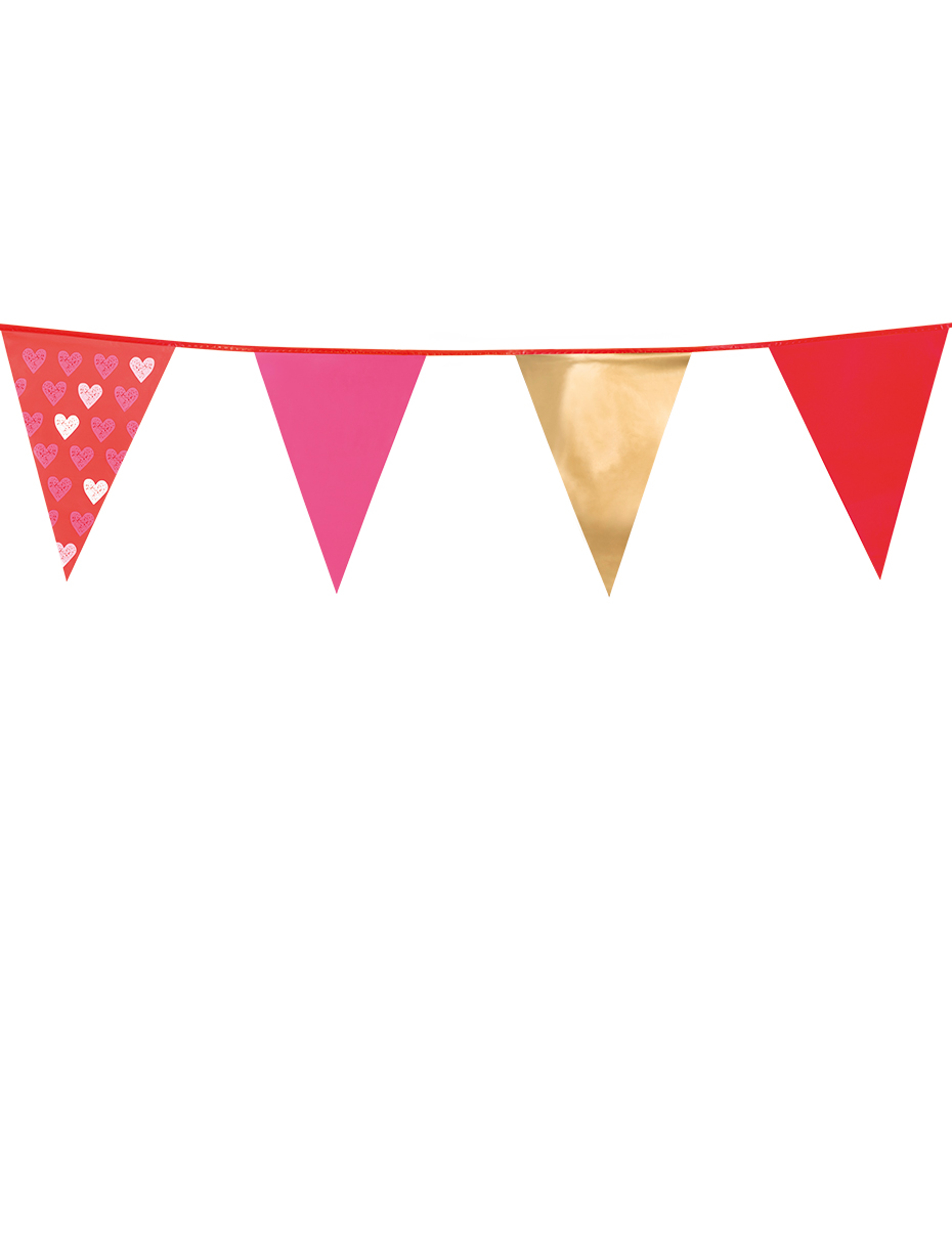 Guirlande à fanions Love you 6 m