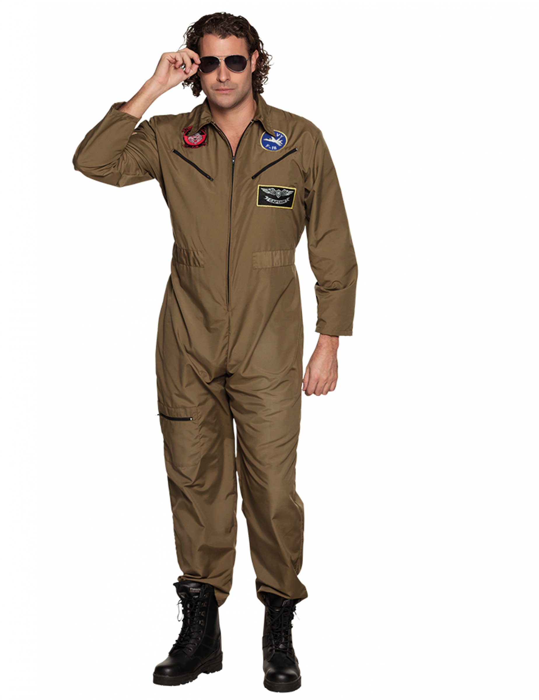 Déguisement pilote de chasse homme