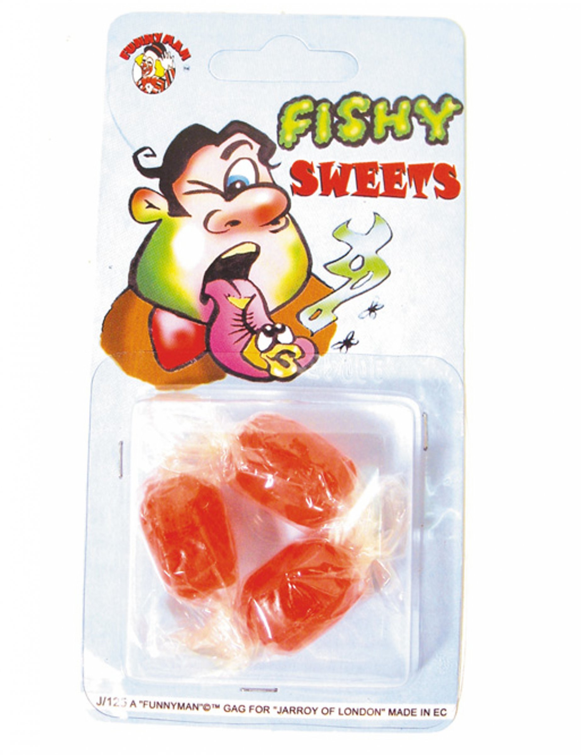 3 Bonbons humoristique goût poisson