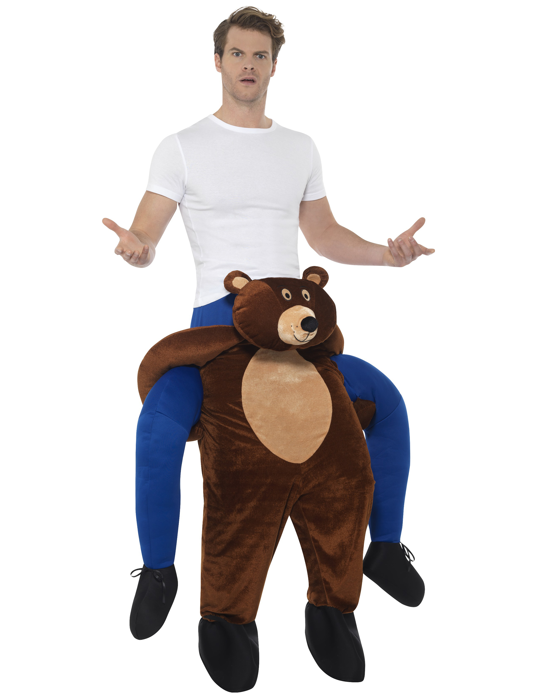 Déguisement homme à dos d'ours adulte