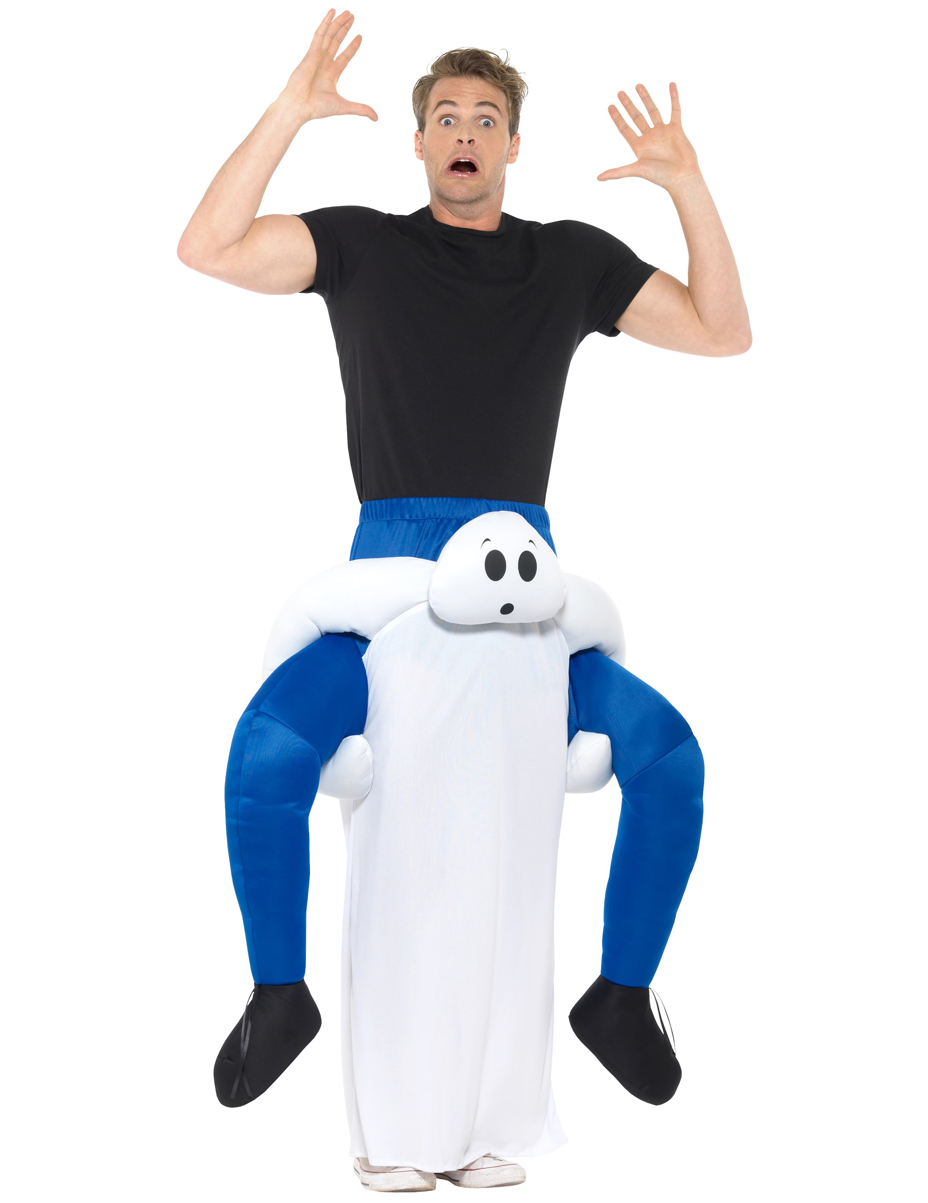 Déguisement homme à dos de fantôme adulte Halloween