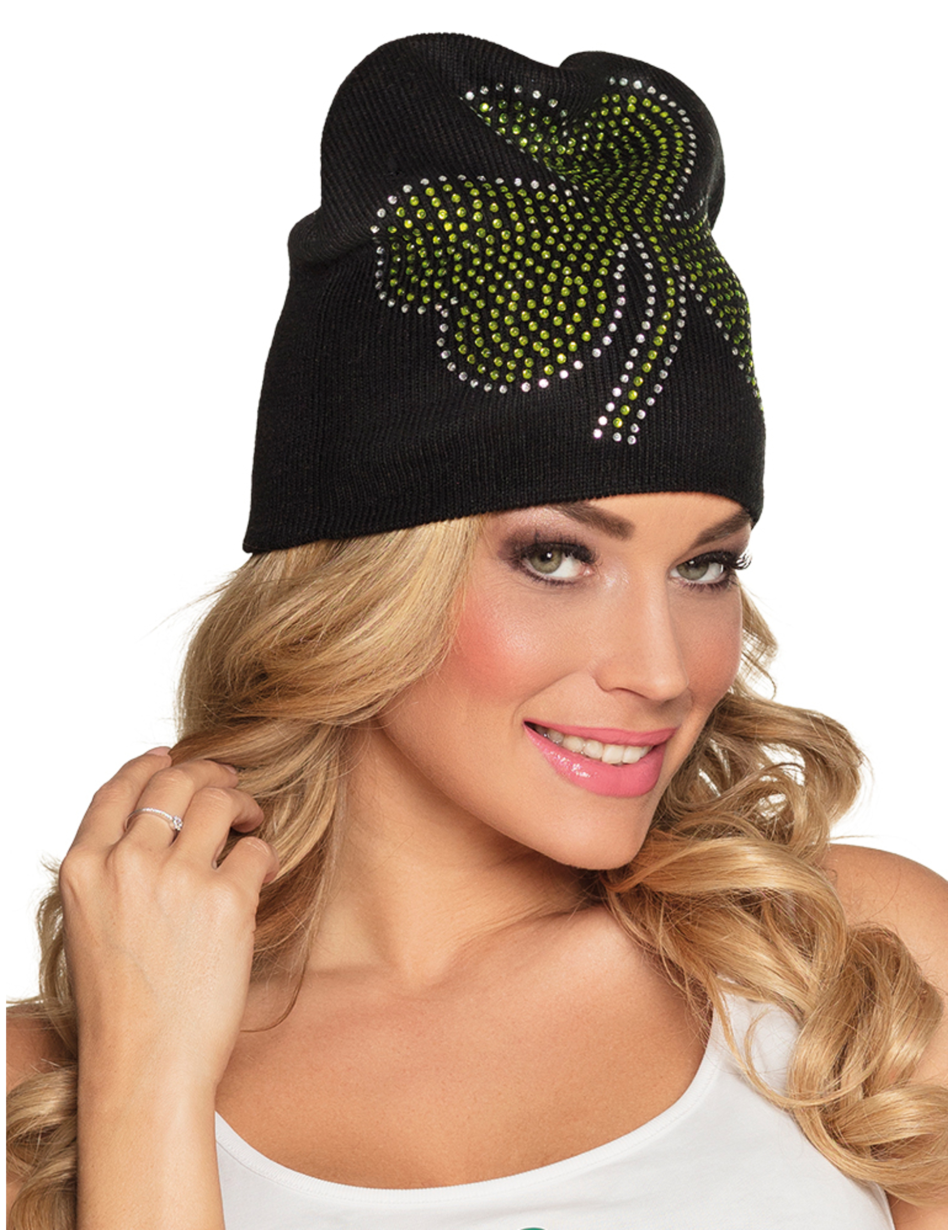 Bonnet trèfle brillant adulte Saint Patrick