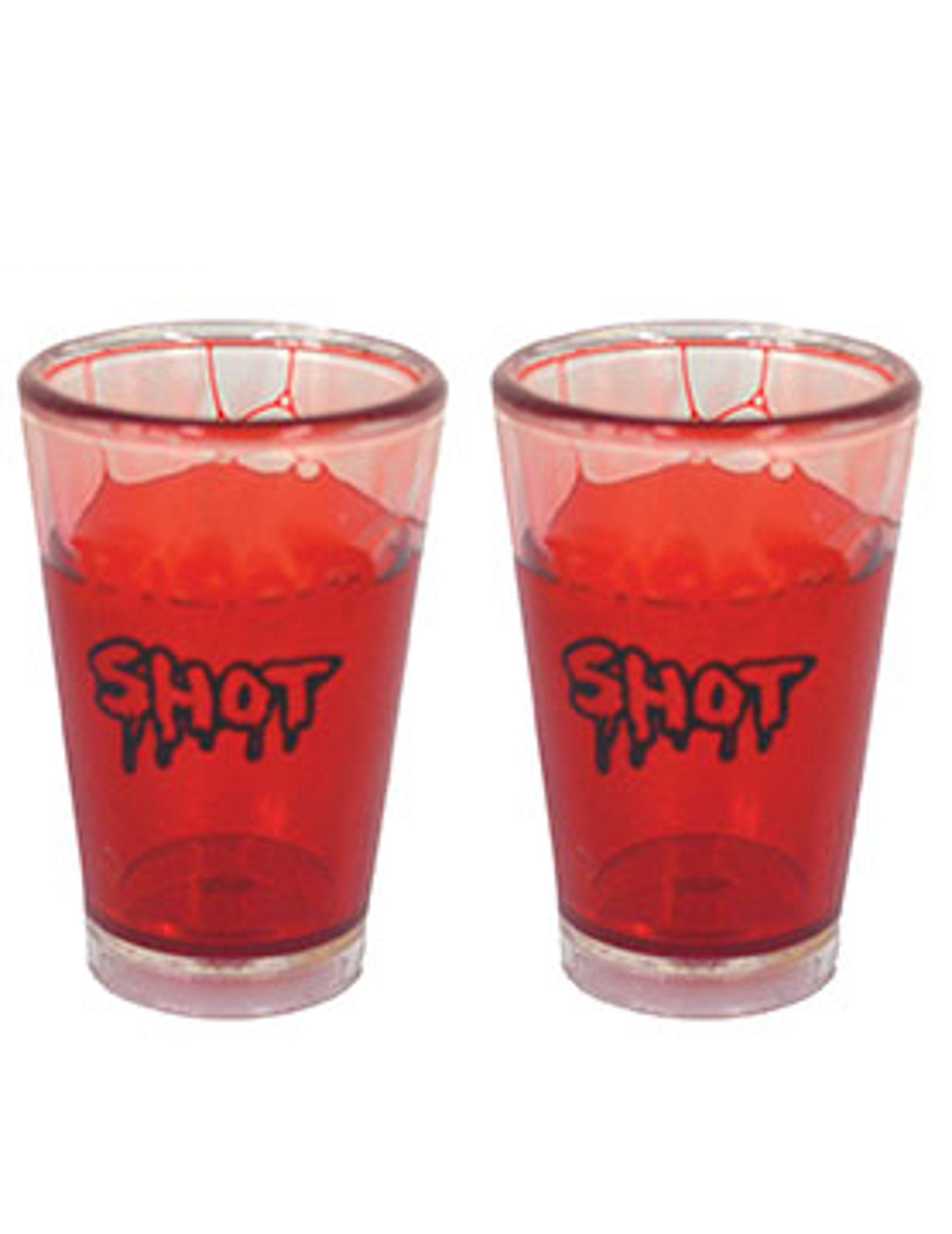 2 Verres shooter ensanglanté 7 cm