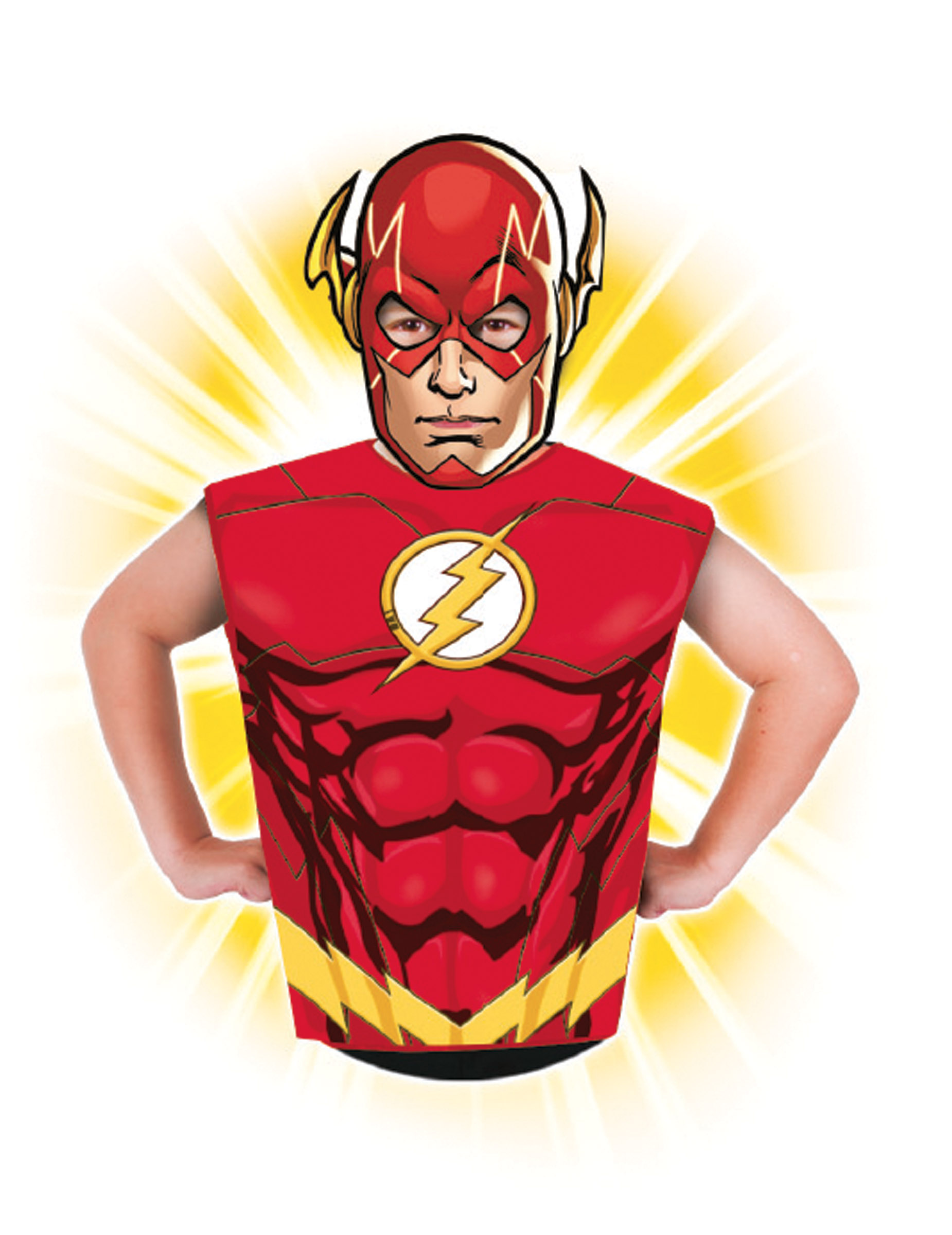 T-shirt et masque Flash  enfant