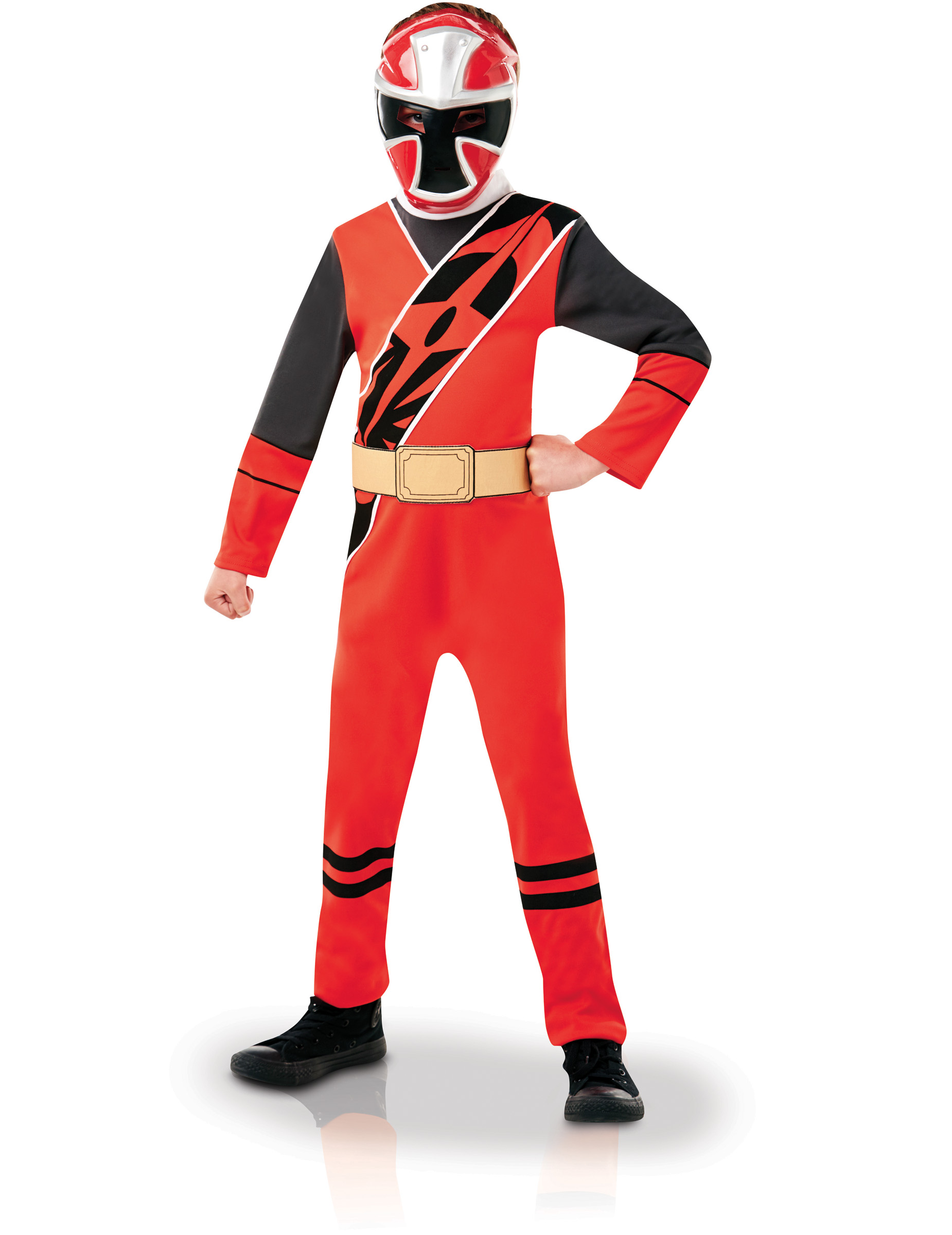 Déguisement classique Power Rangers Ninja Steel Rouge enfant