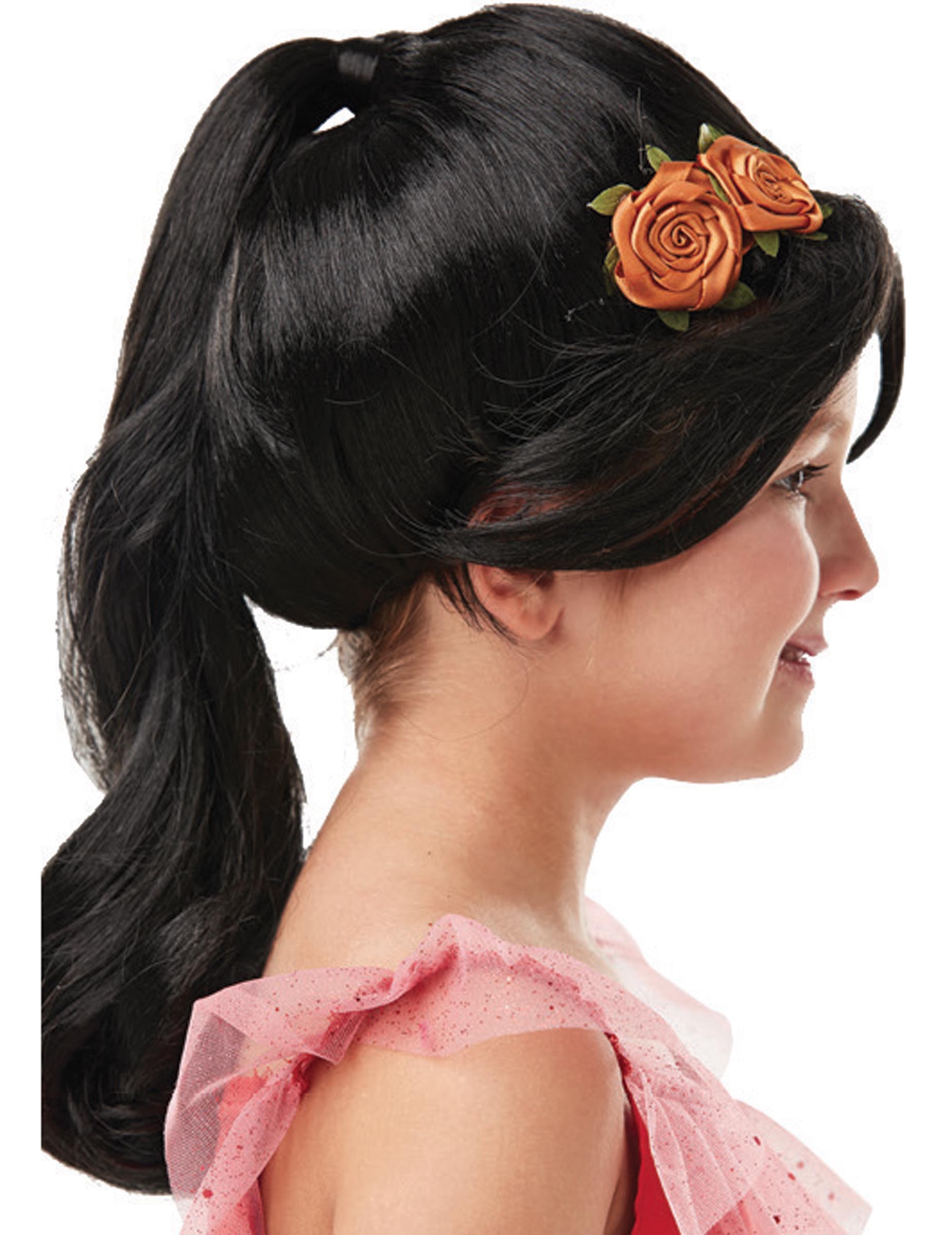 Perruque Elena D'Avalor enfant