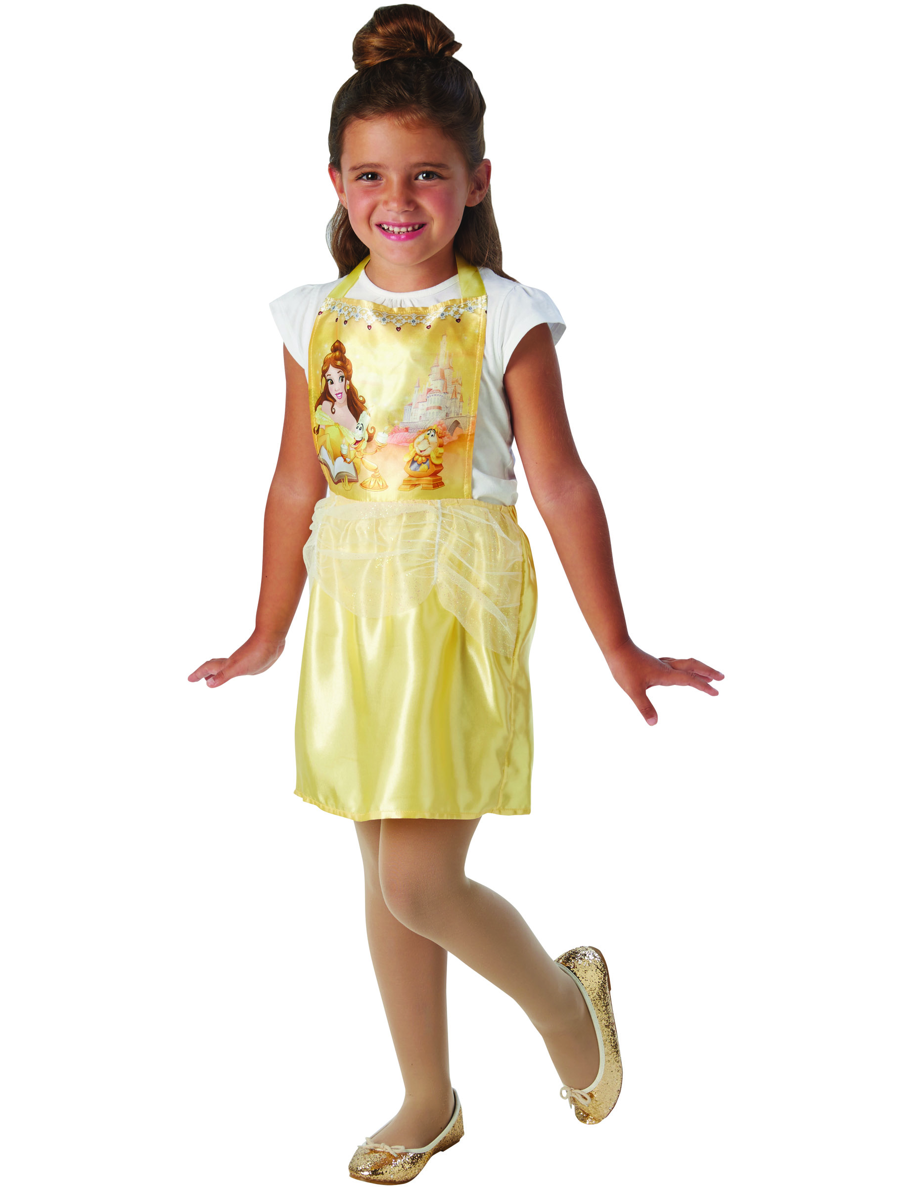 Robe avec tiare Belle enfant