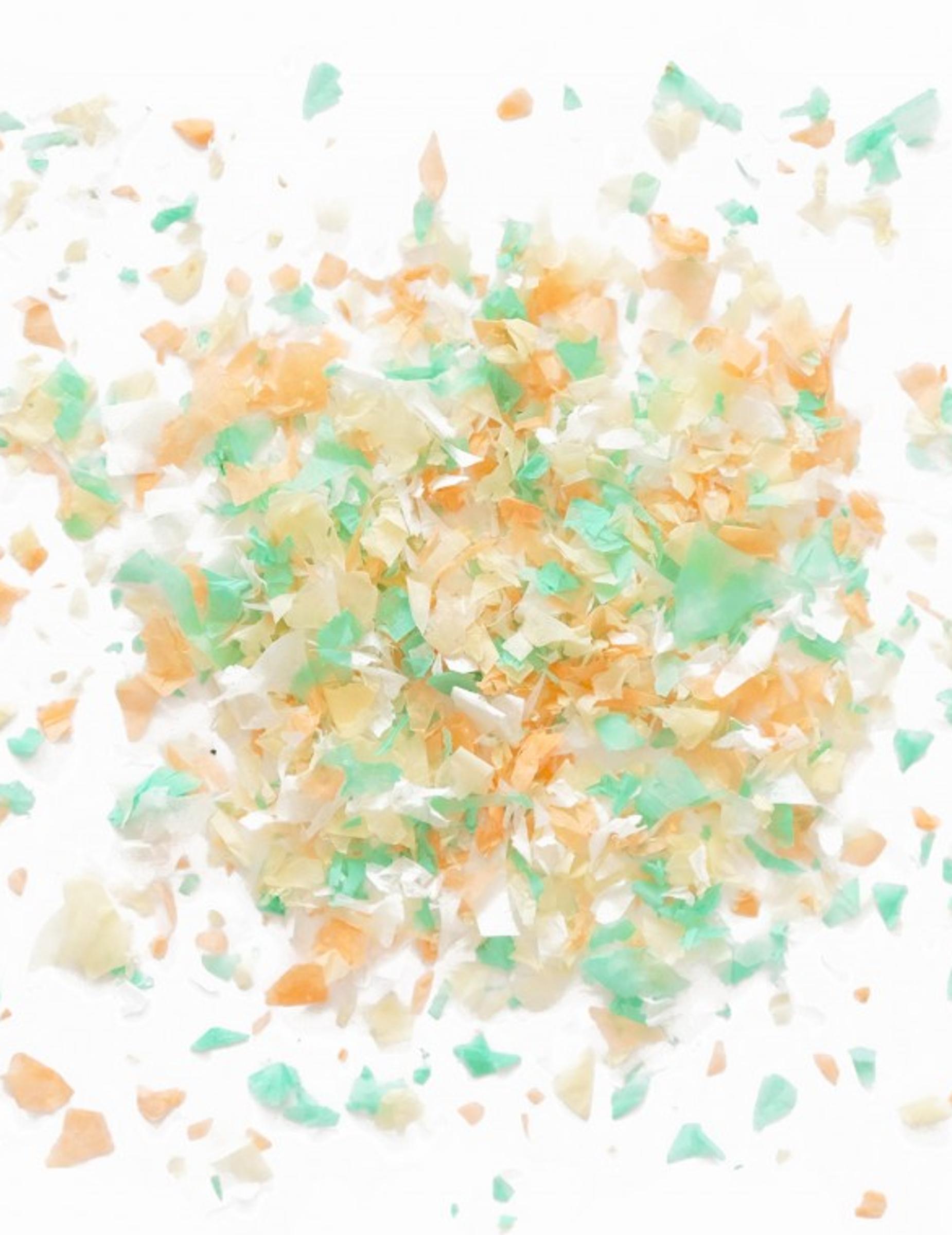 Mini sachet confettis papier ignifugé menthe 20 gr