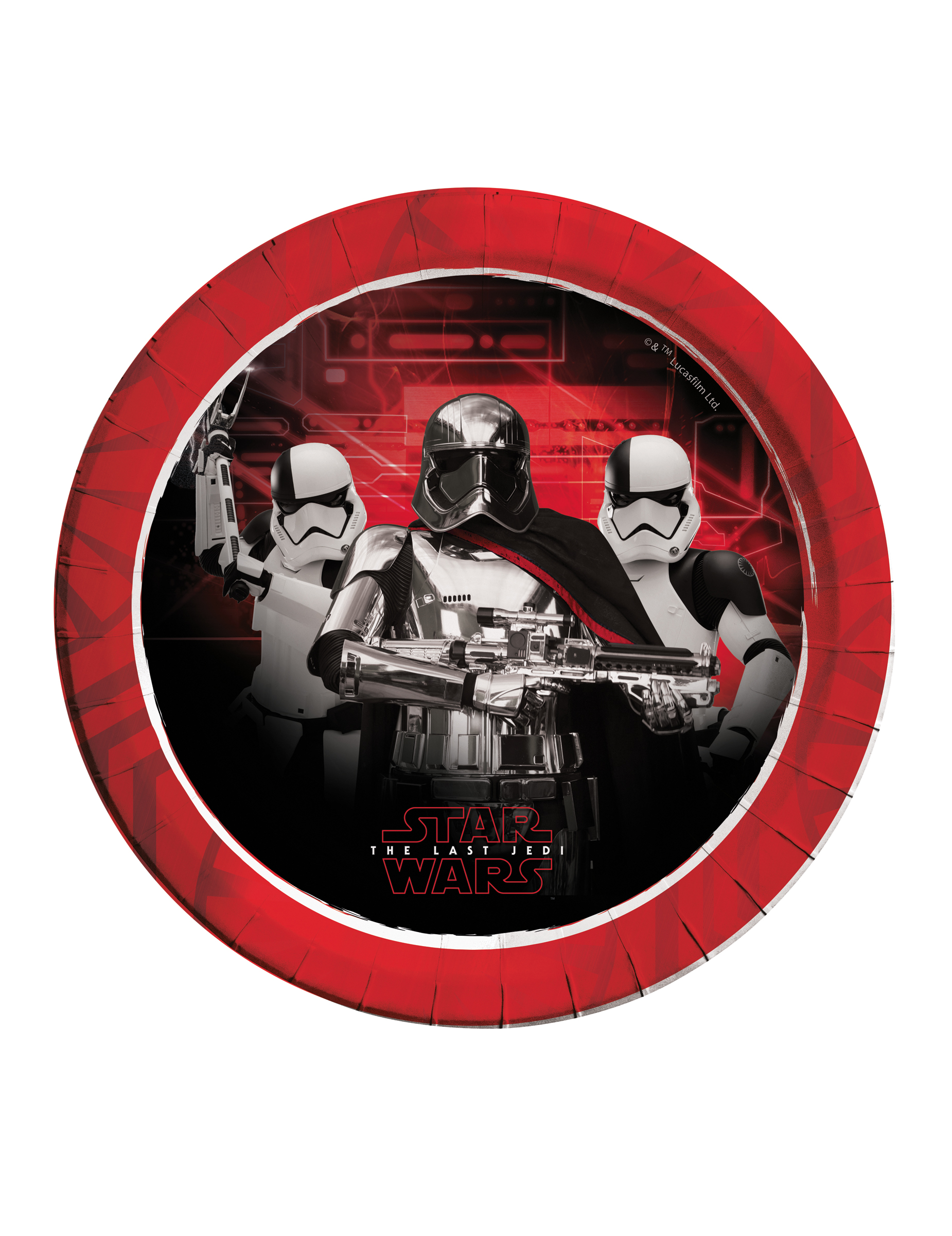 8 assiettes Star Wars 8 The Last Jedi  23 cm