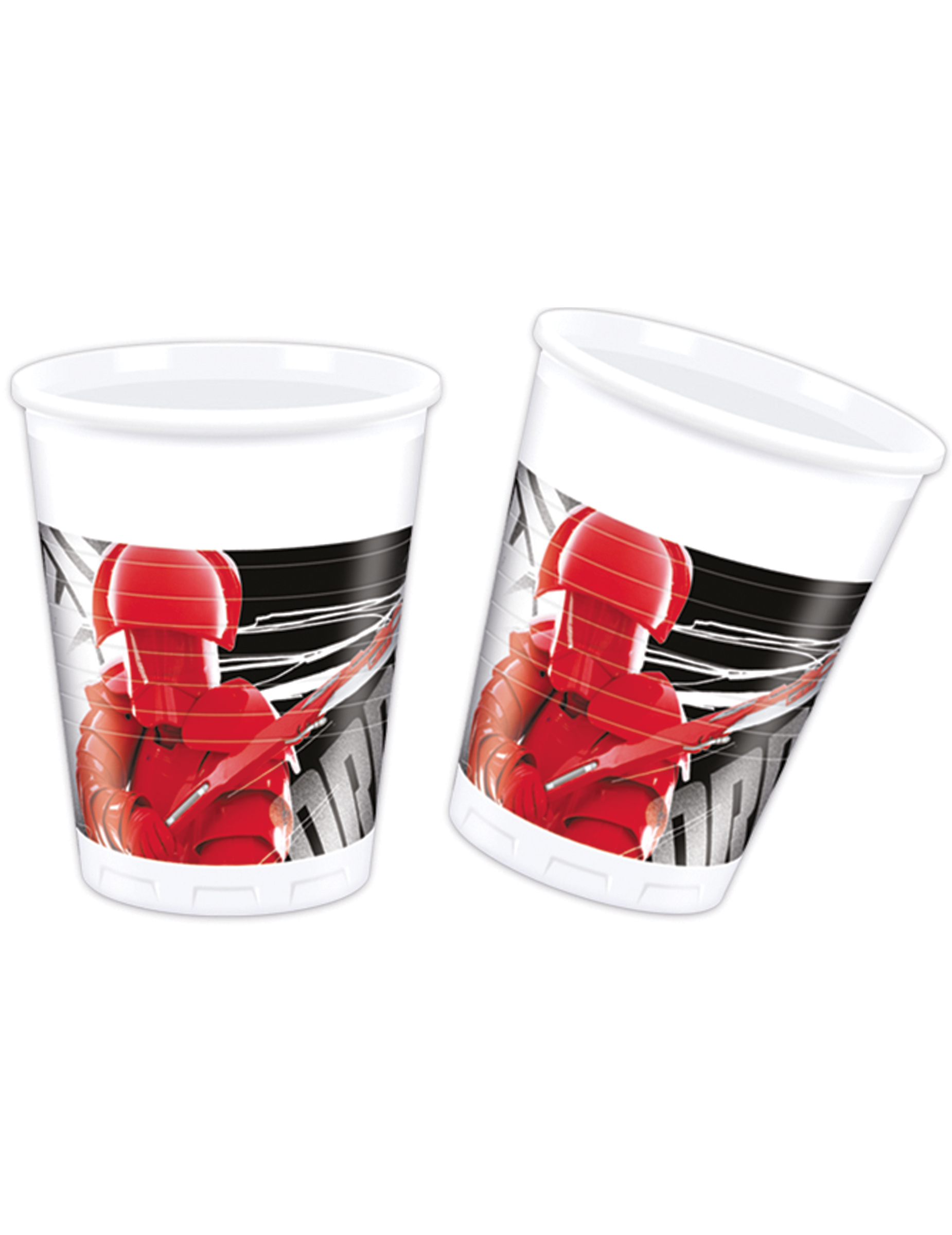 8 gobelets en plastique Star Wars 8 The Last Jedi  20 cl