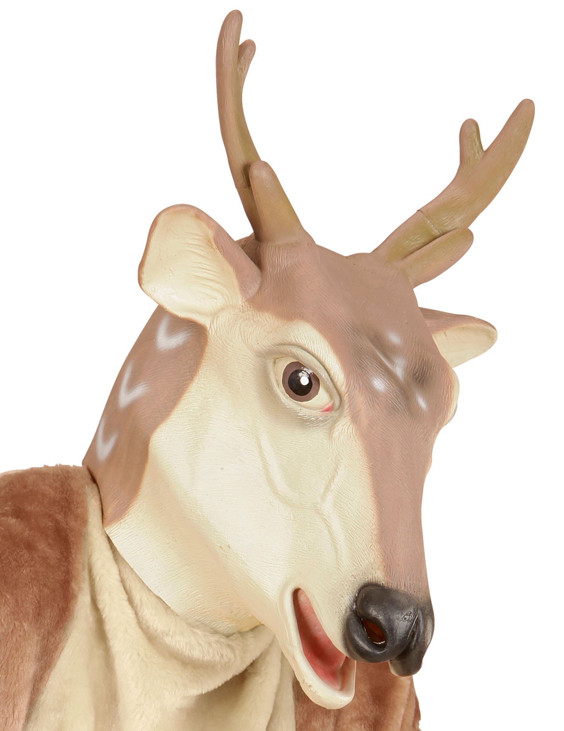 Masque latex renne Noël