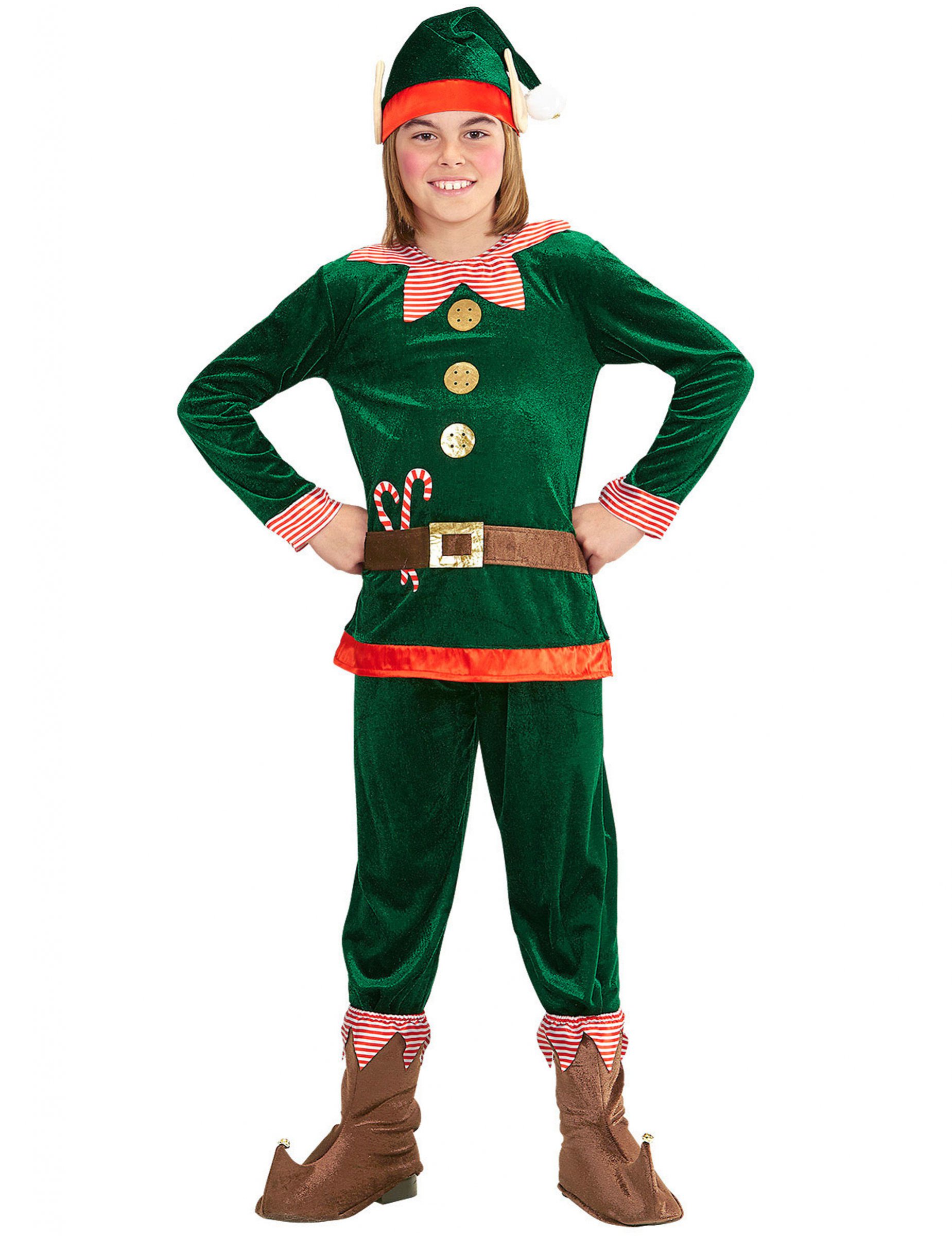 Déguisement assistant lutin garçon Noël