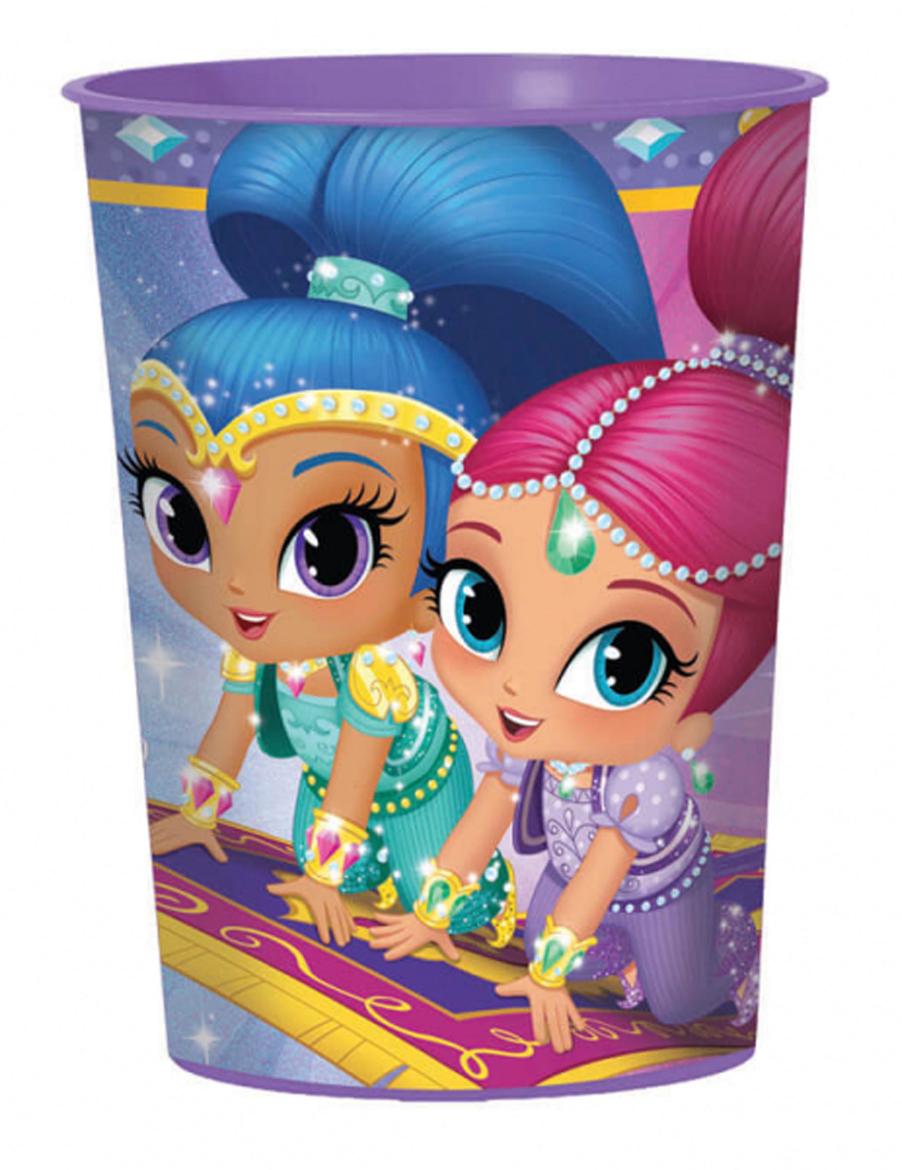 Gobelet plastique Shimmer & Shine  455 ml