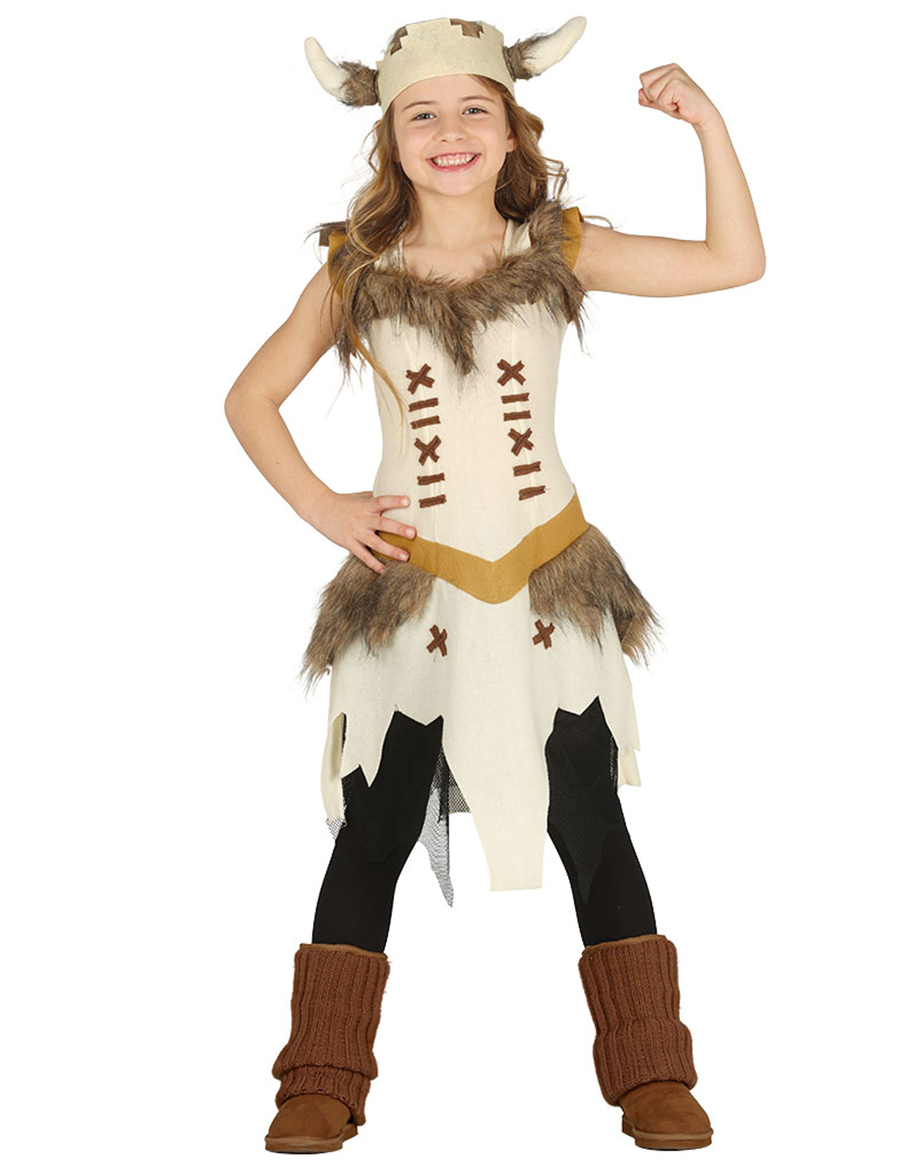 Déguisement viking beige fille