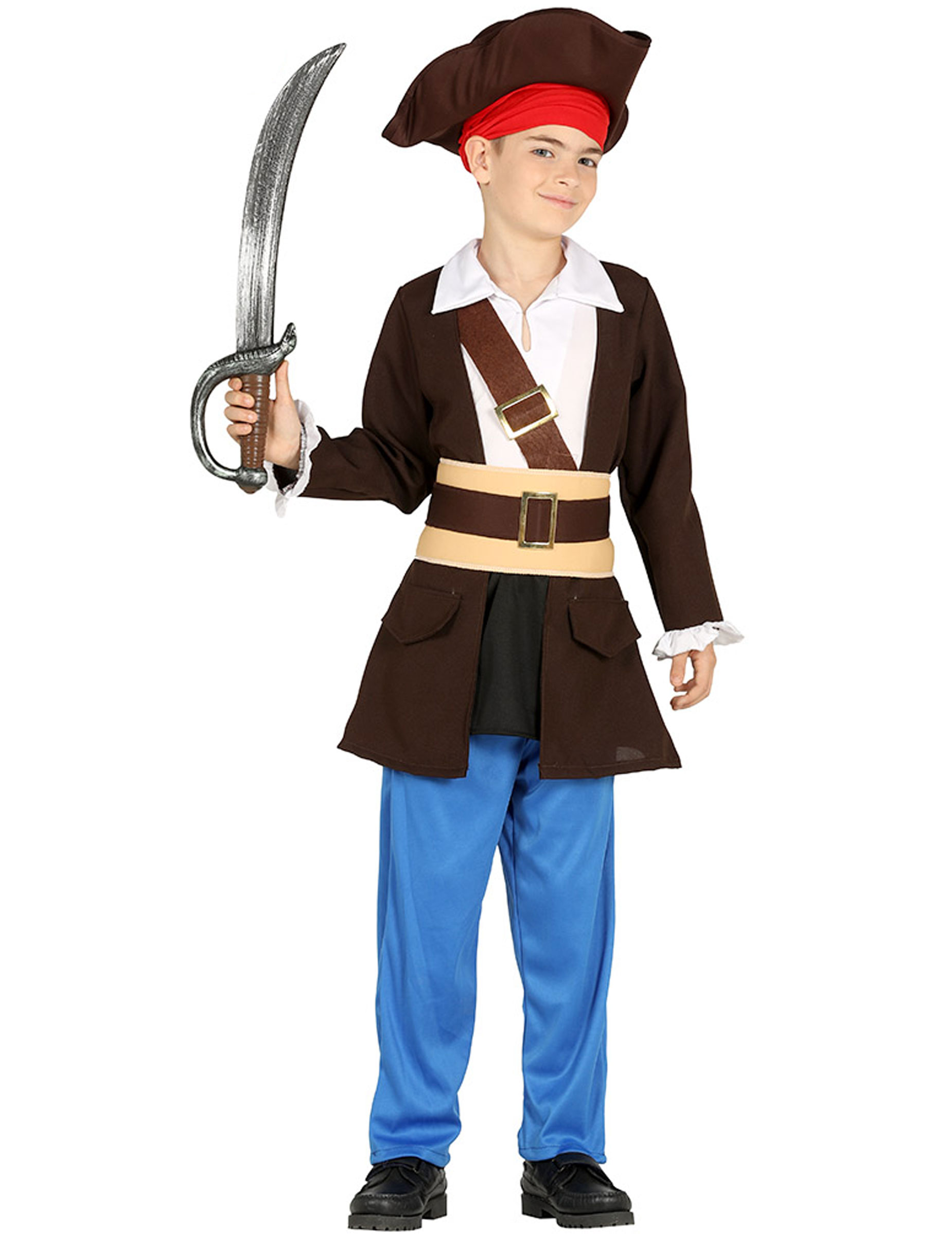 Déguisement capitaine des pirates garçon