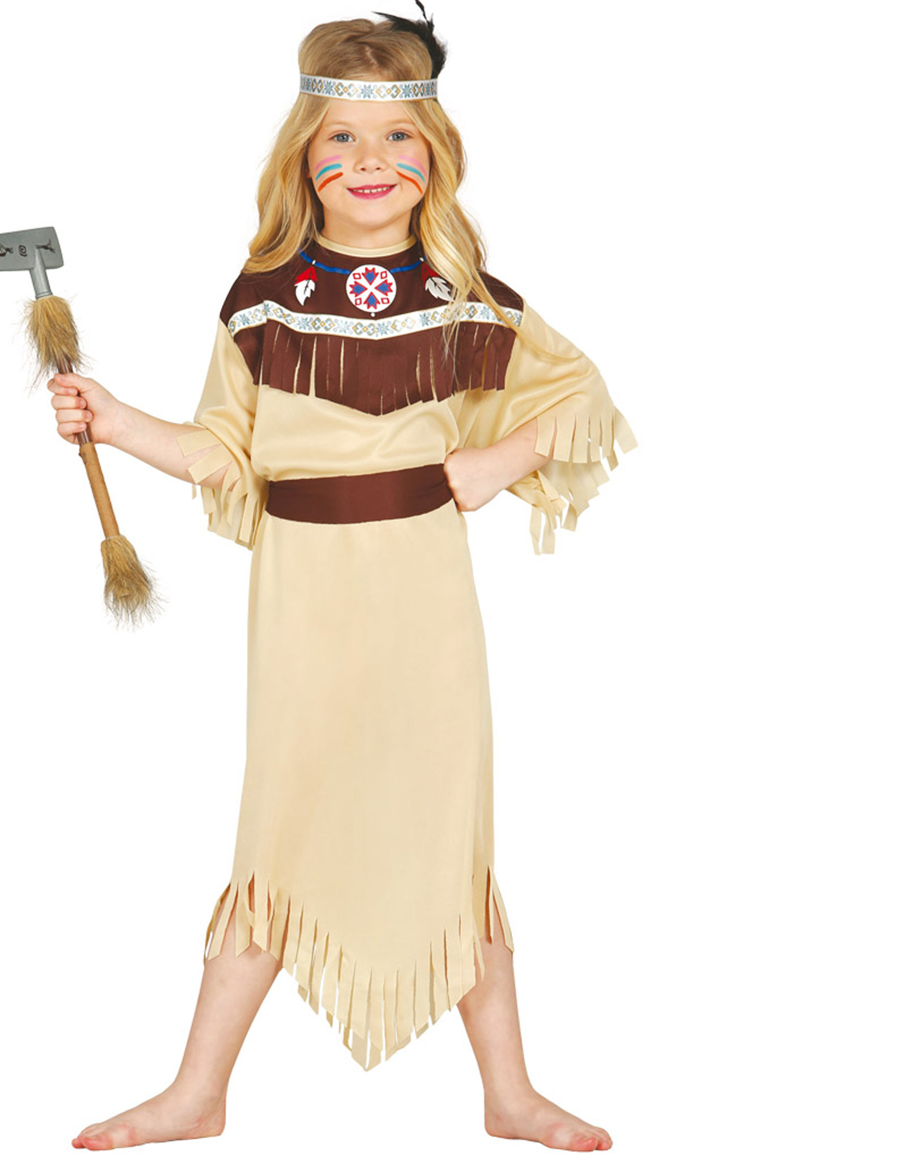 Déguisement indienne cherokee fille