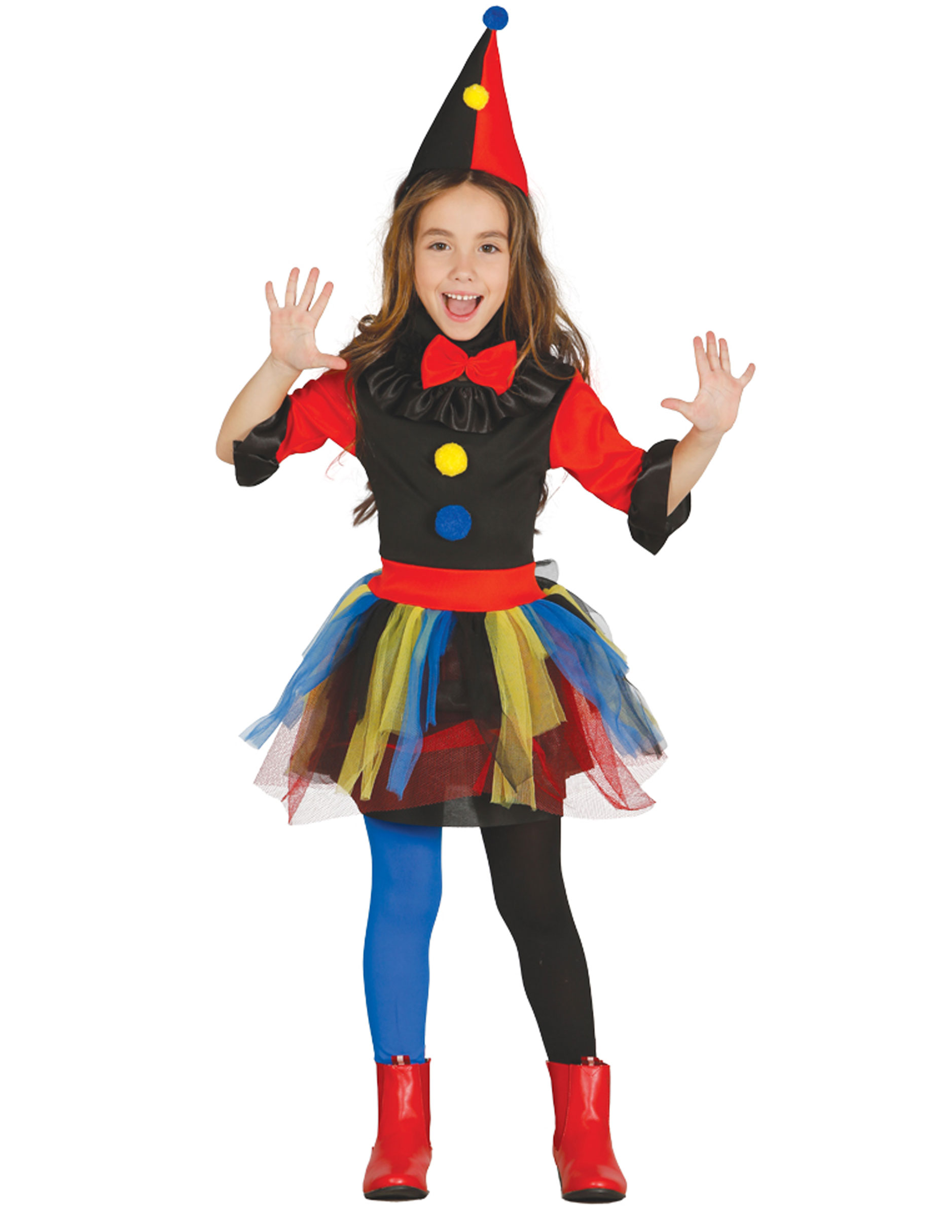 Déguisement clown noir fille