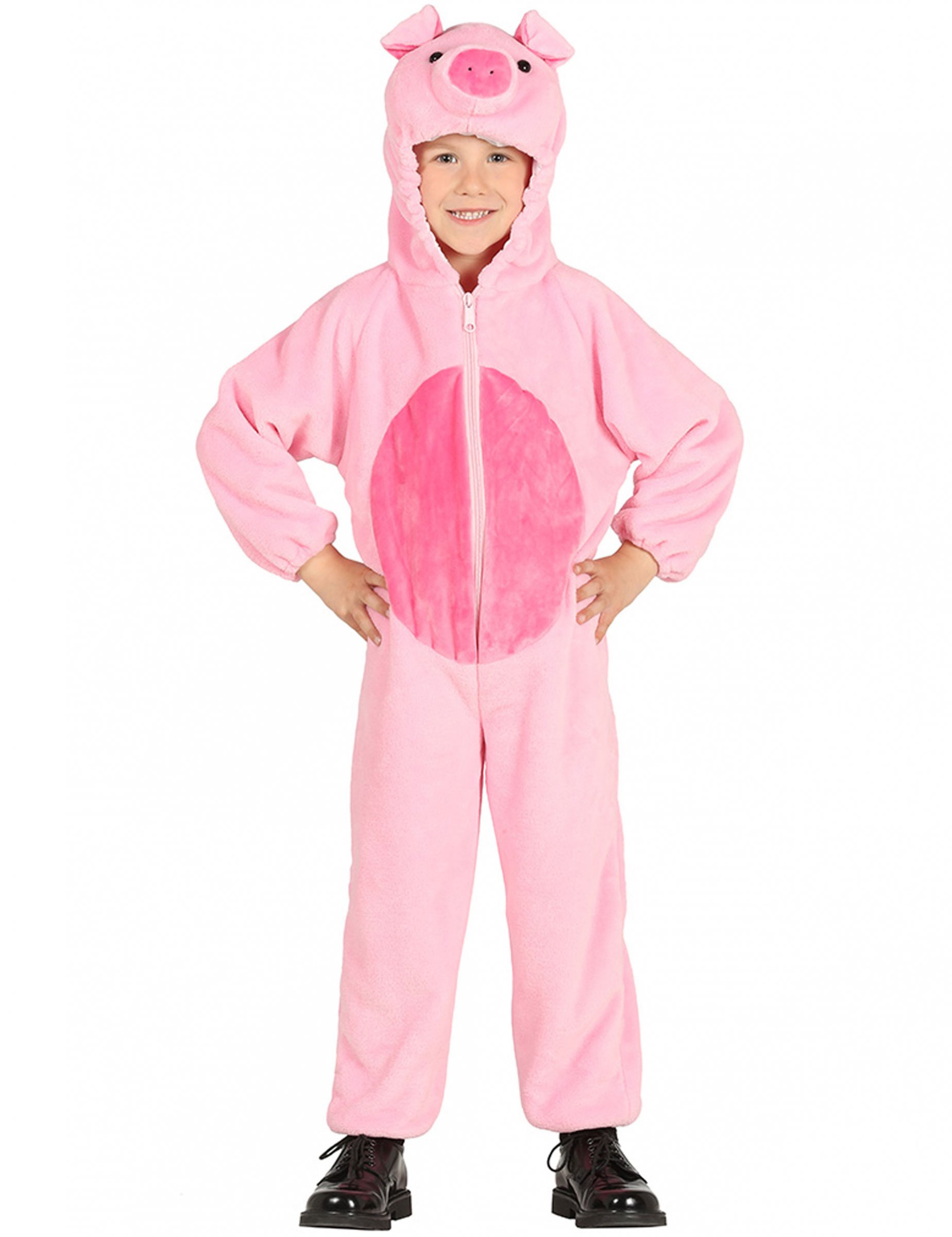 Déguisement cochon rose enfant