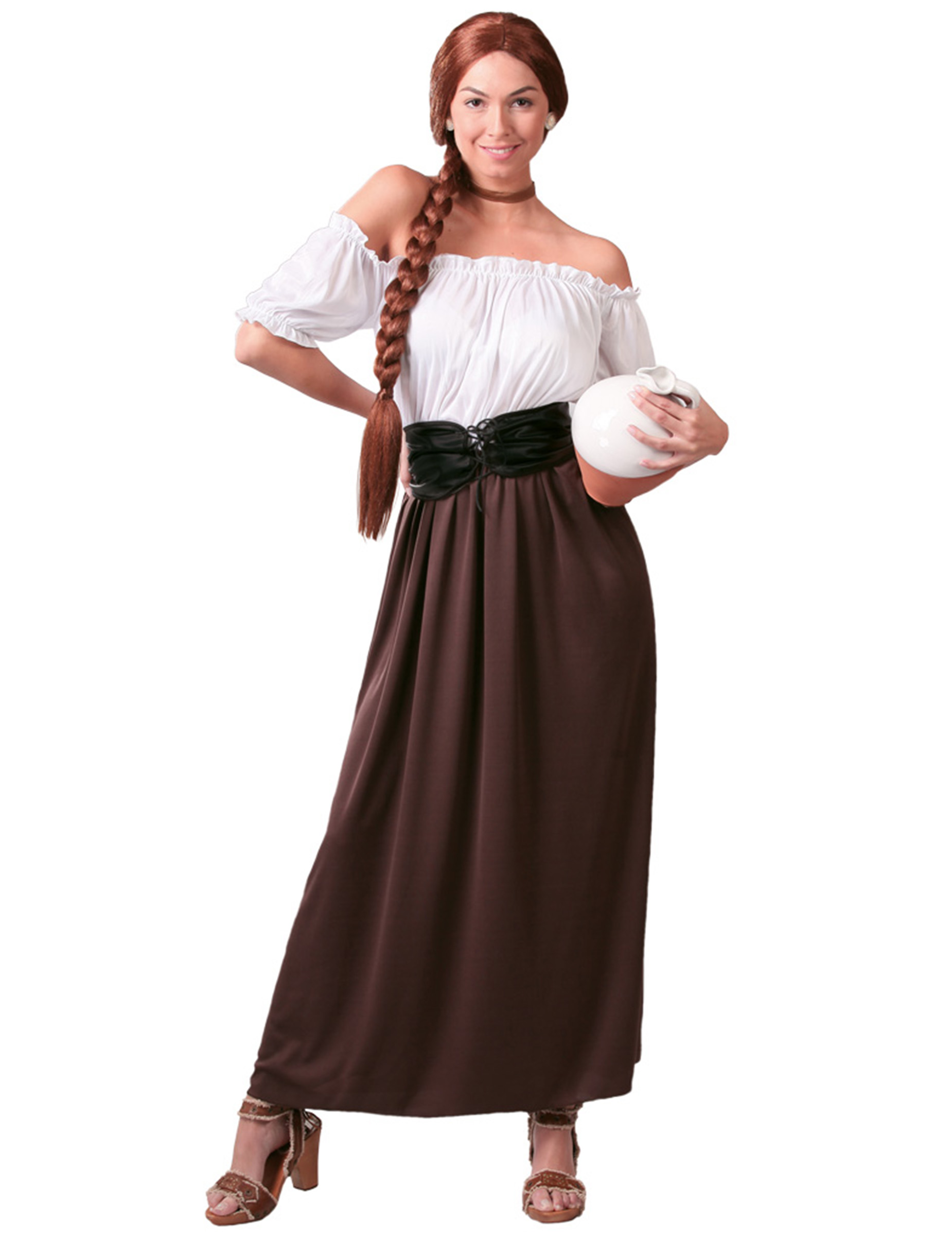 Déguisement tavernière médiévale femme