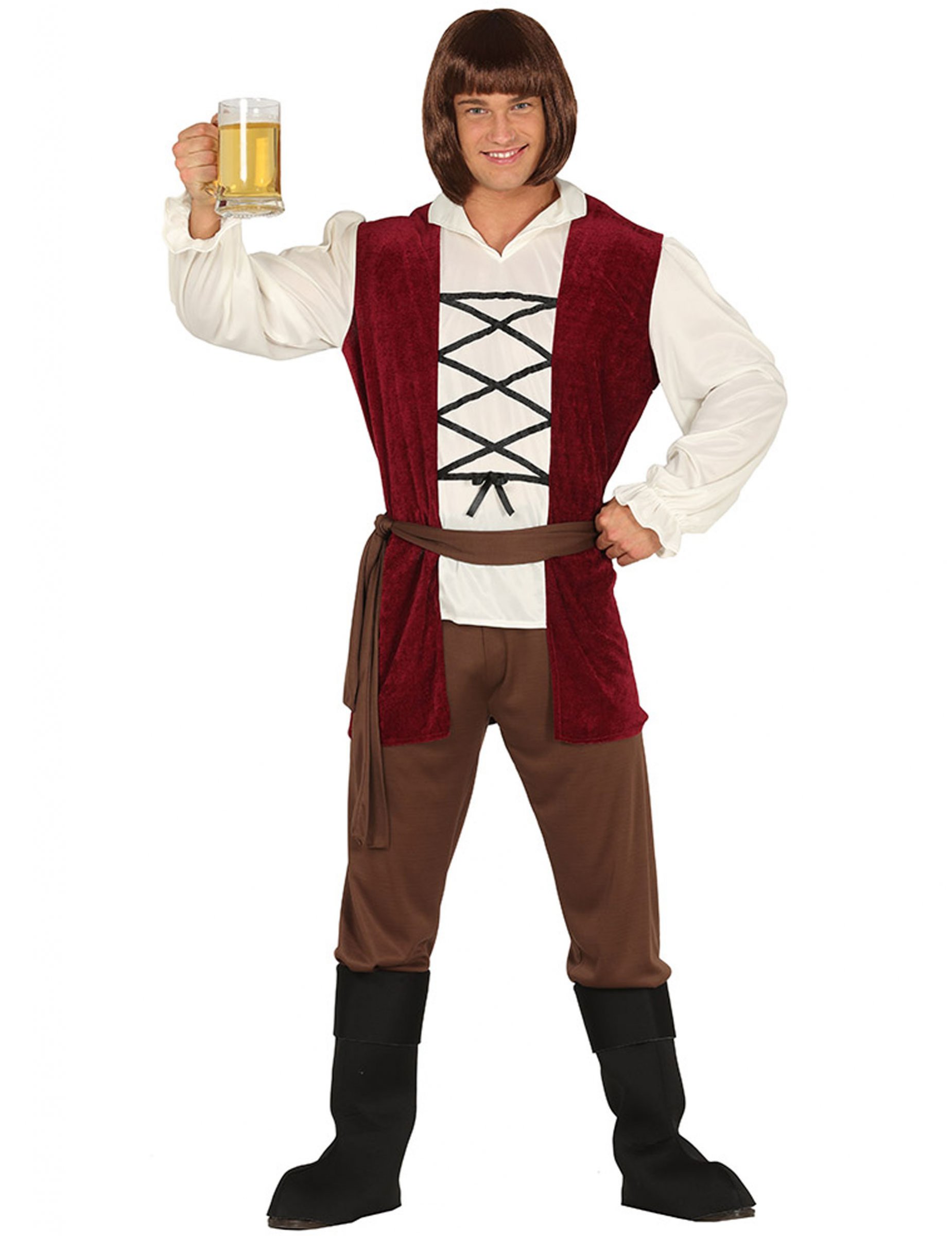 Déguisement tavernier médiéval homme