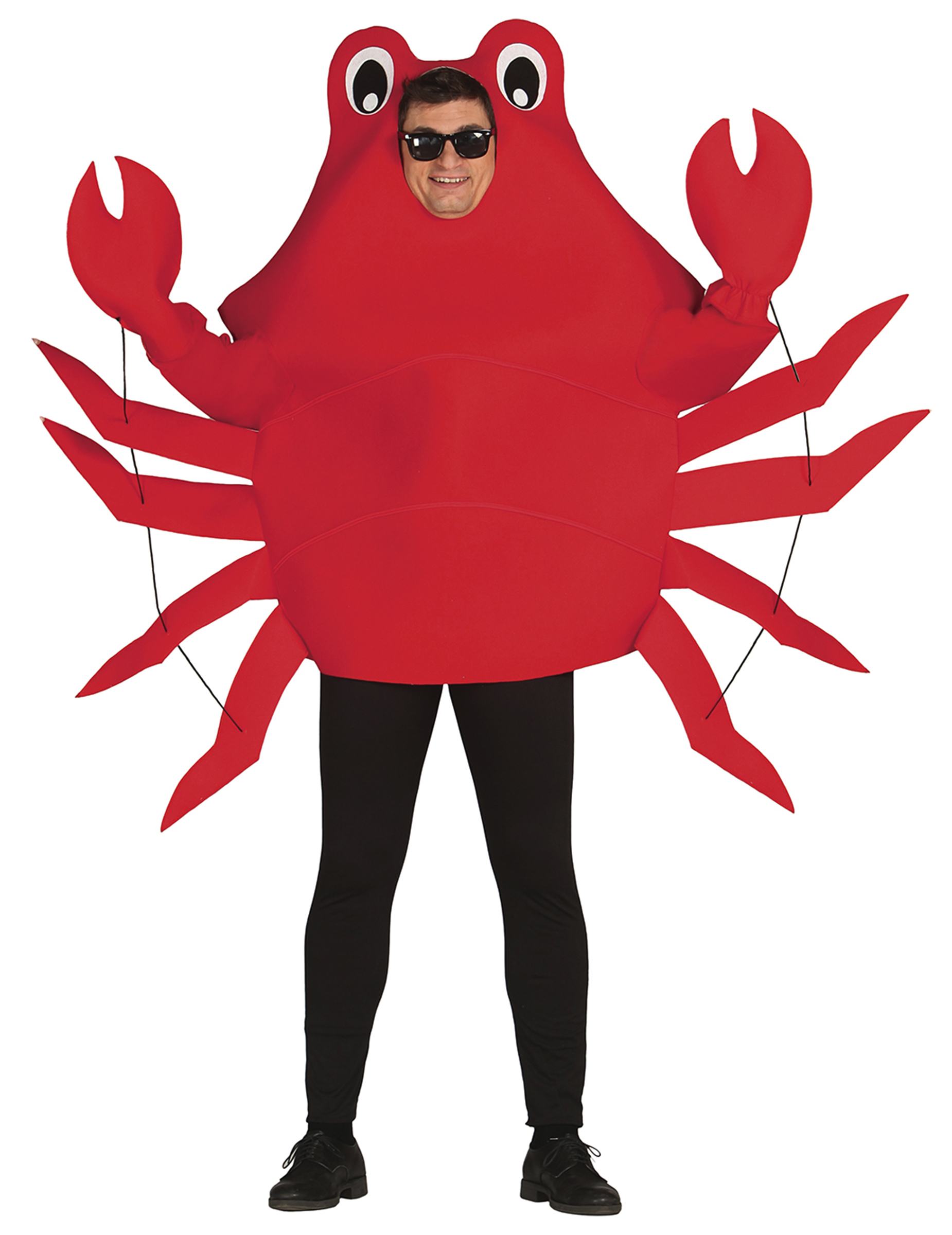 Déguisement crabe rouge adulte