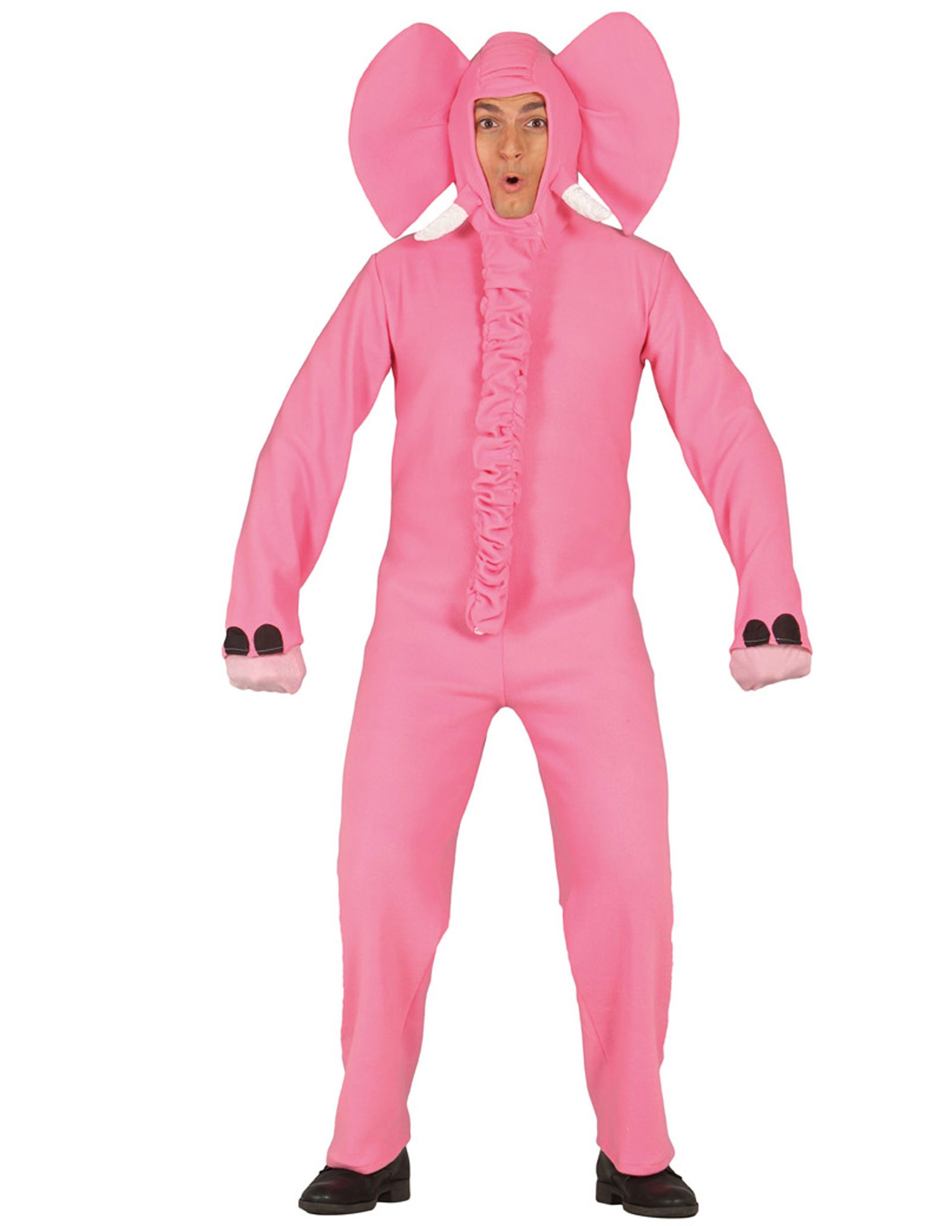 Déguisement éléphant rose adulte