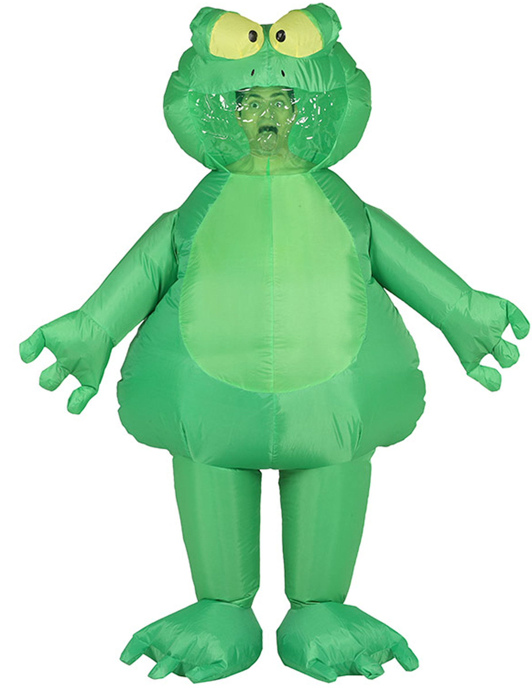 Déguisement maxi grenouille gonflable adulte