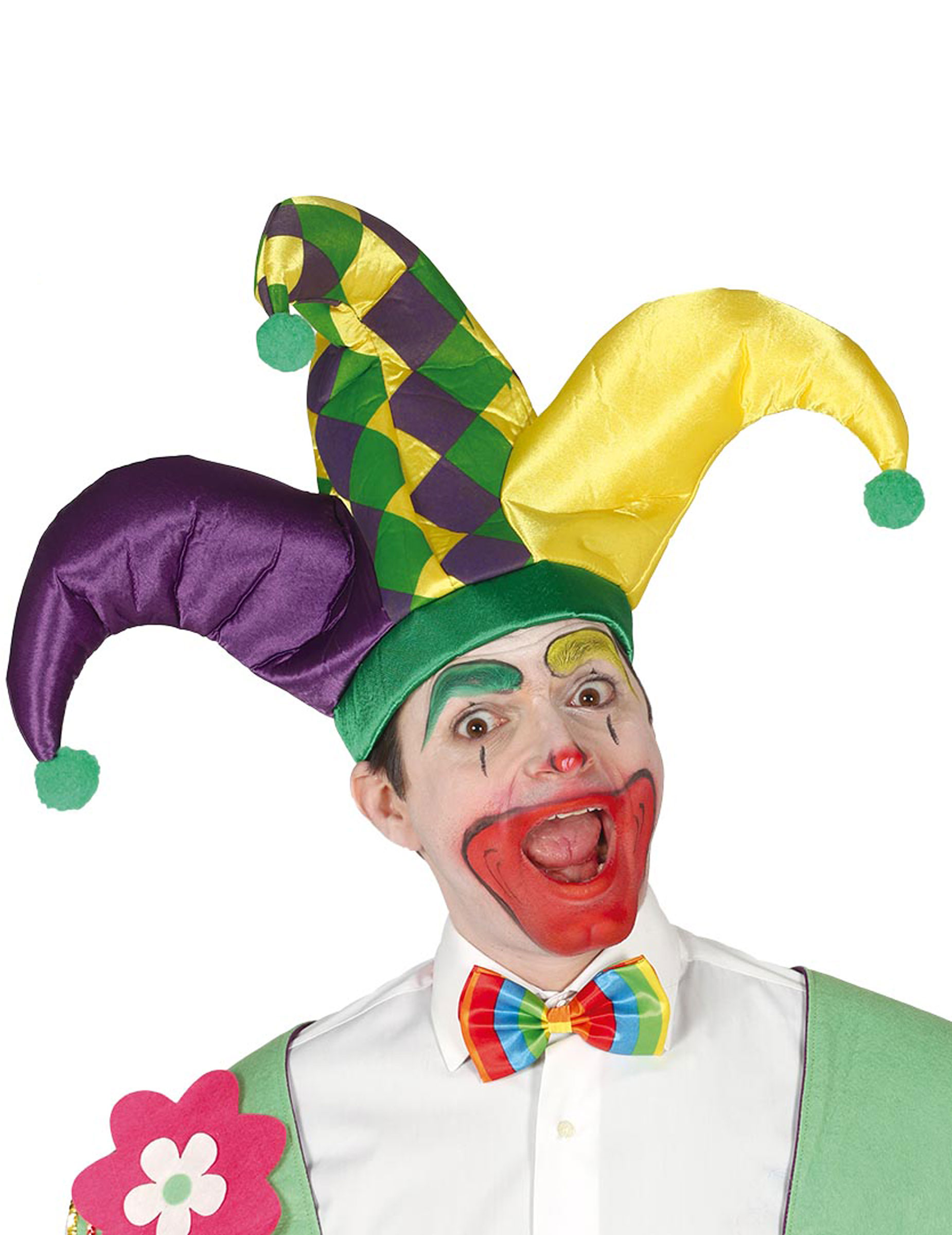 Chapeau arlequin adulte