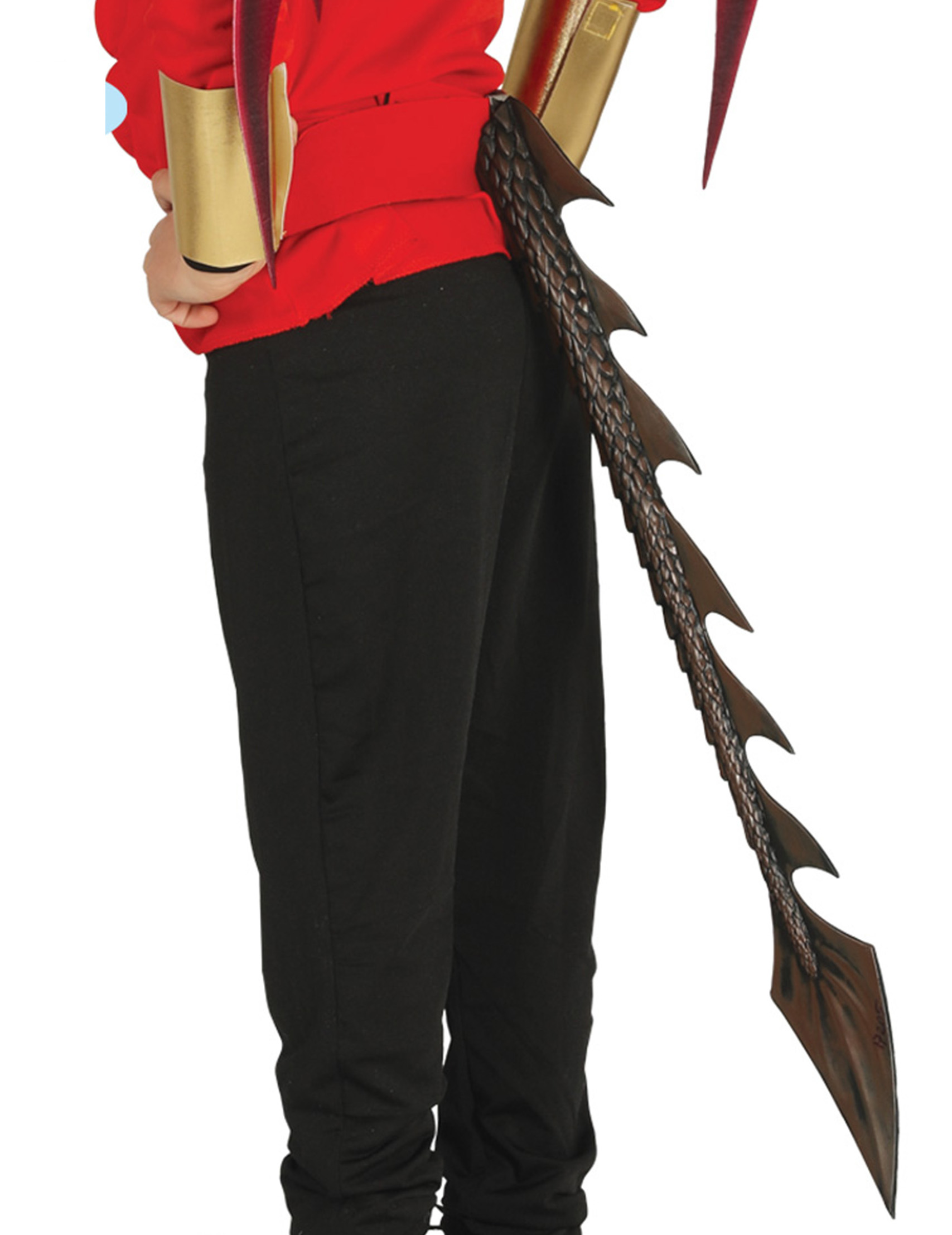 Queue de dragon noire 29 cm