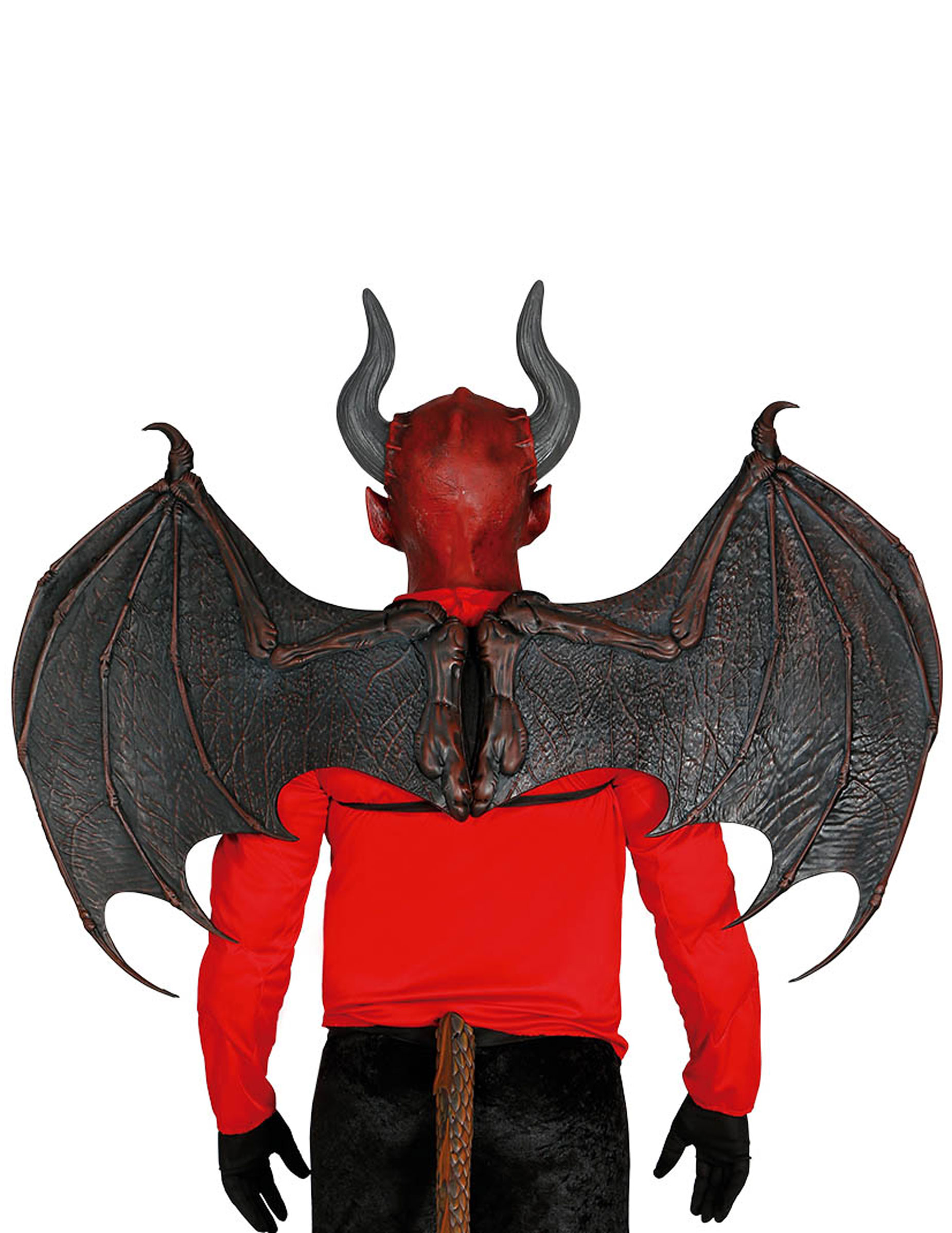 Ailes démon luxe 10 X 80 cm Halloween