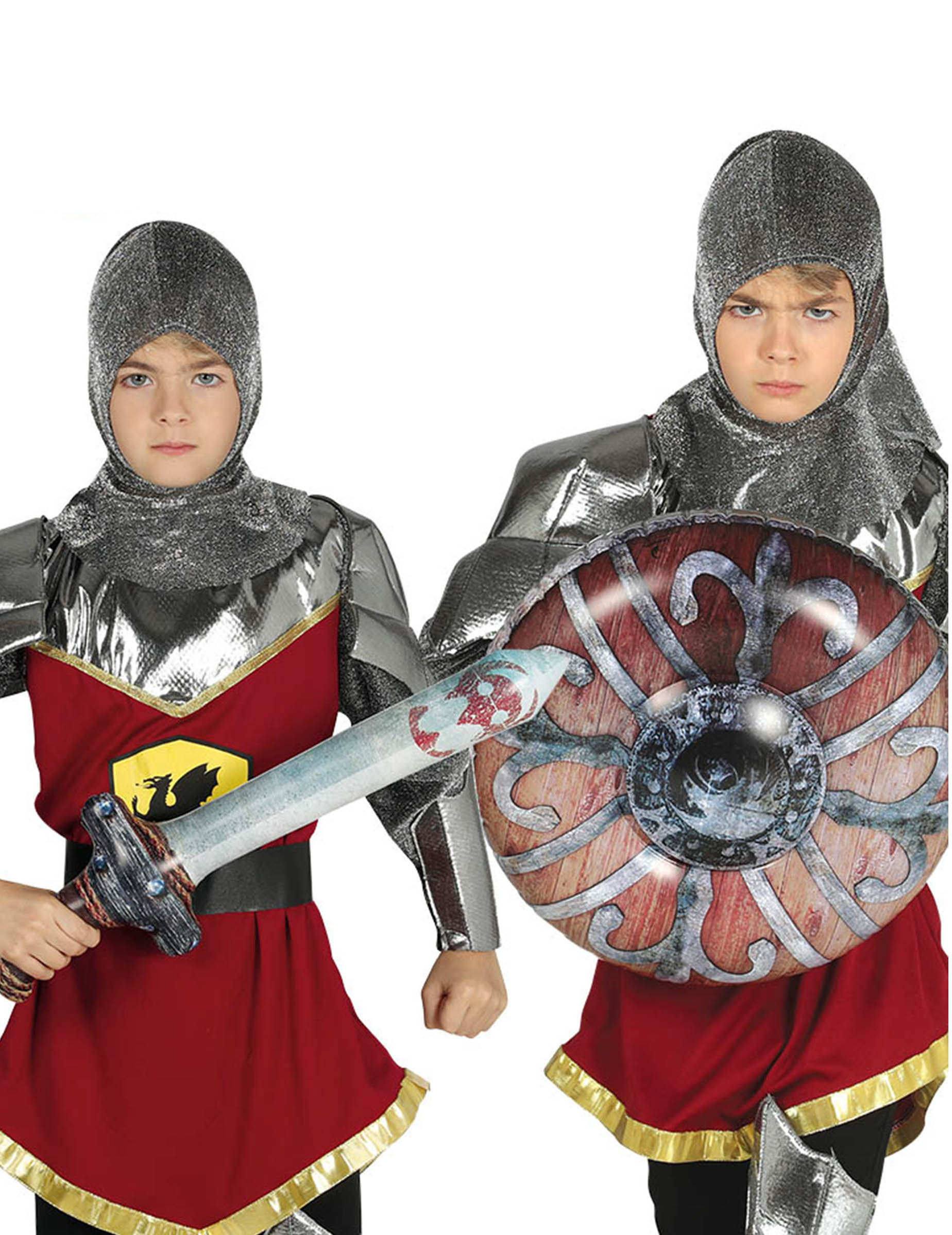 Epée et bouclier gonflable enfants
