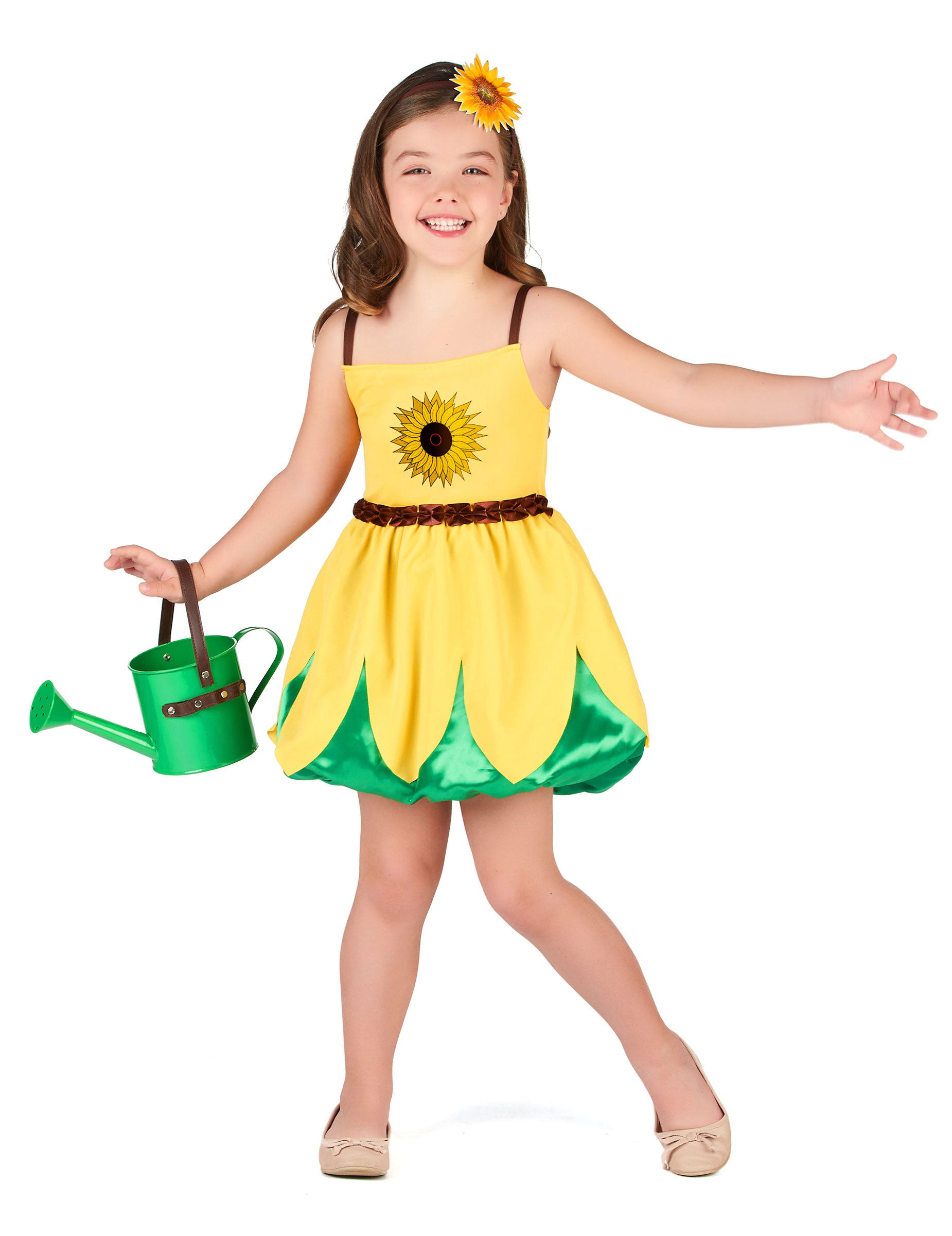 Déguisement tournesol fille