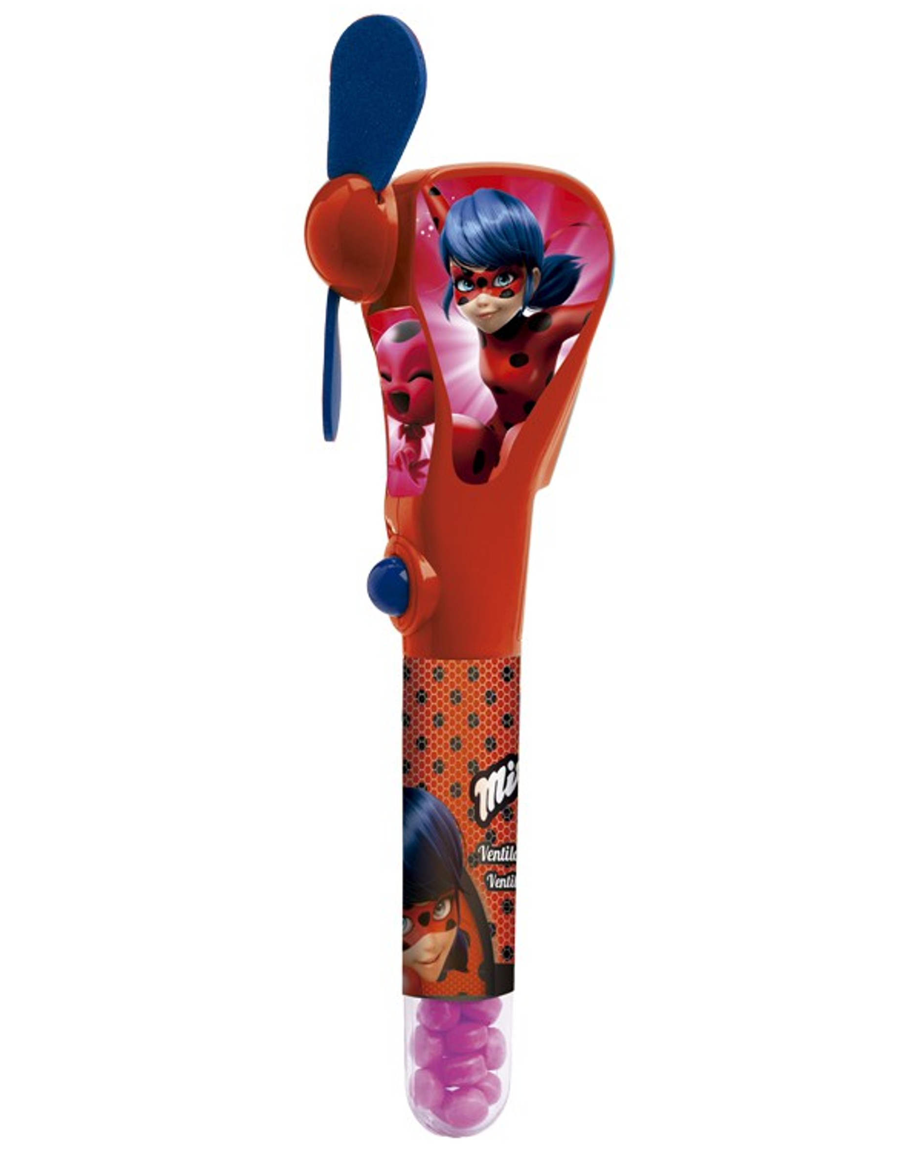 Ventilateur bonbons Ladybug  20 cm