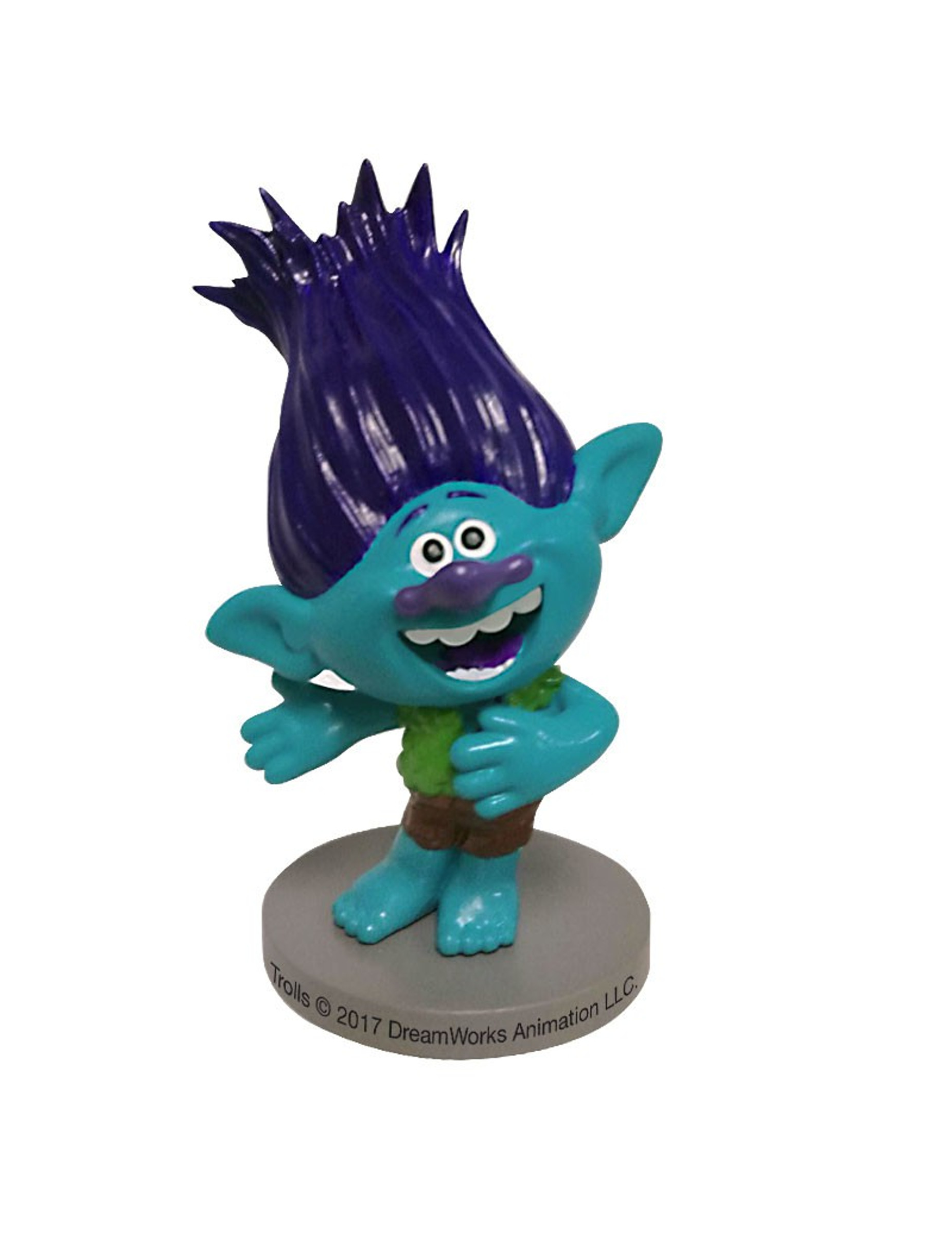 Décoration gâteau Trolls Branche 7 cm