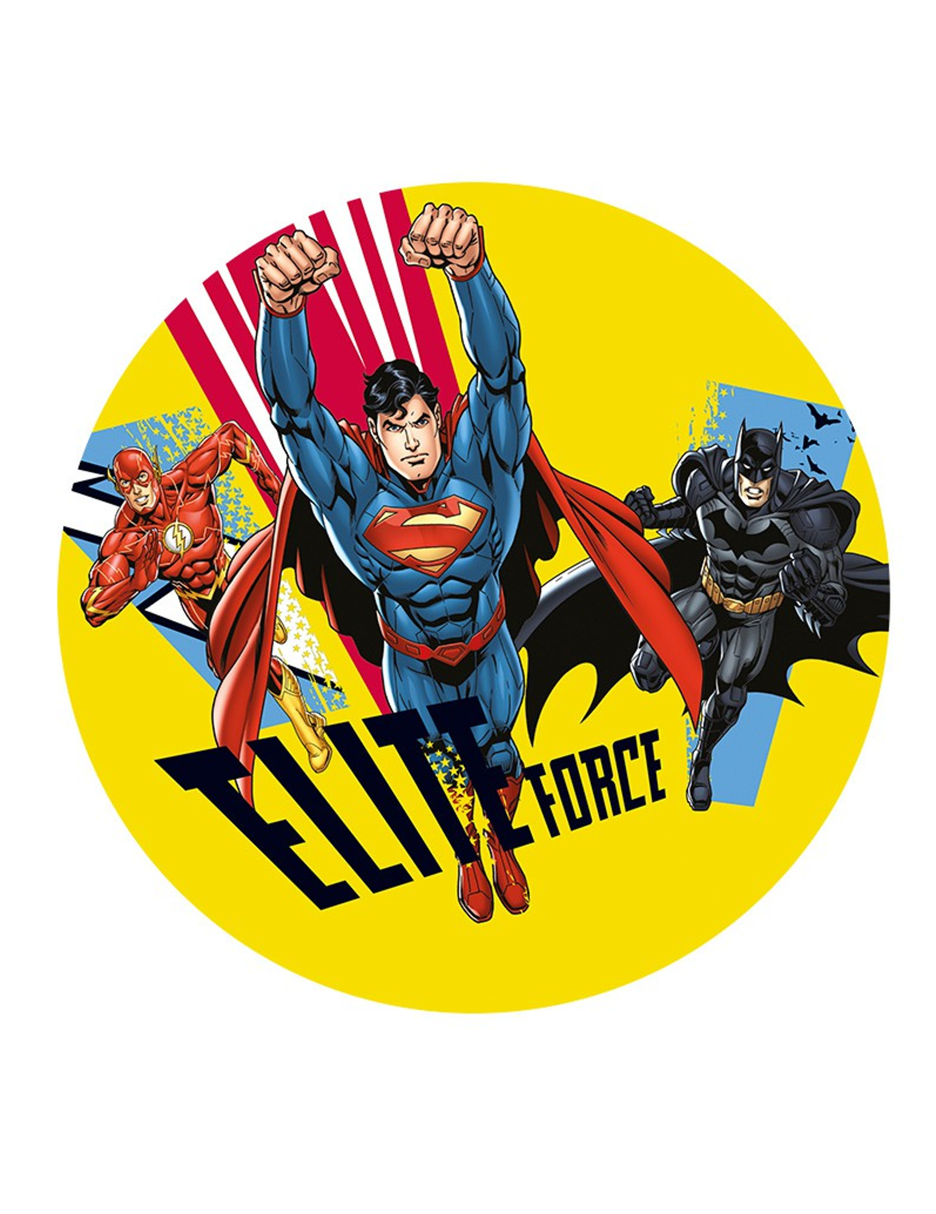 Disque en sucre Justice League 20 cm