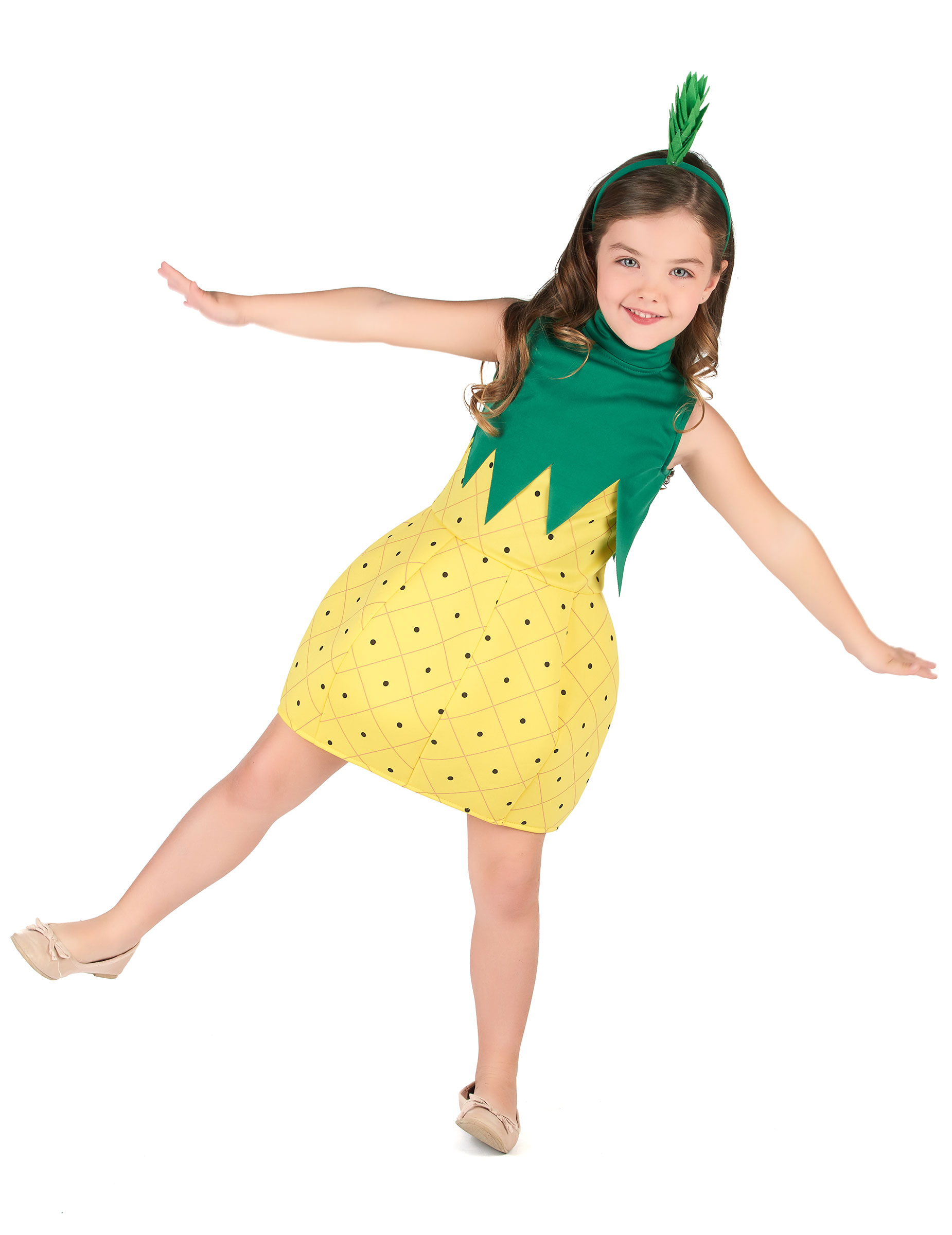 Déguisement robe ananas fille
